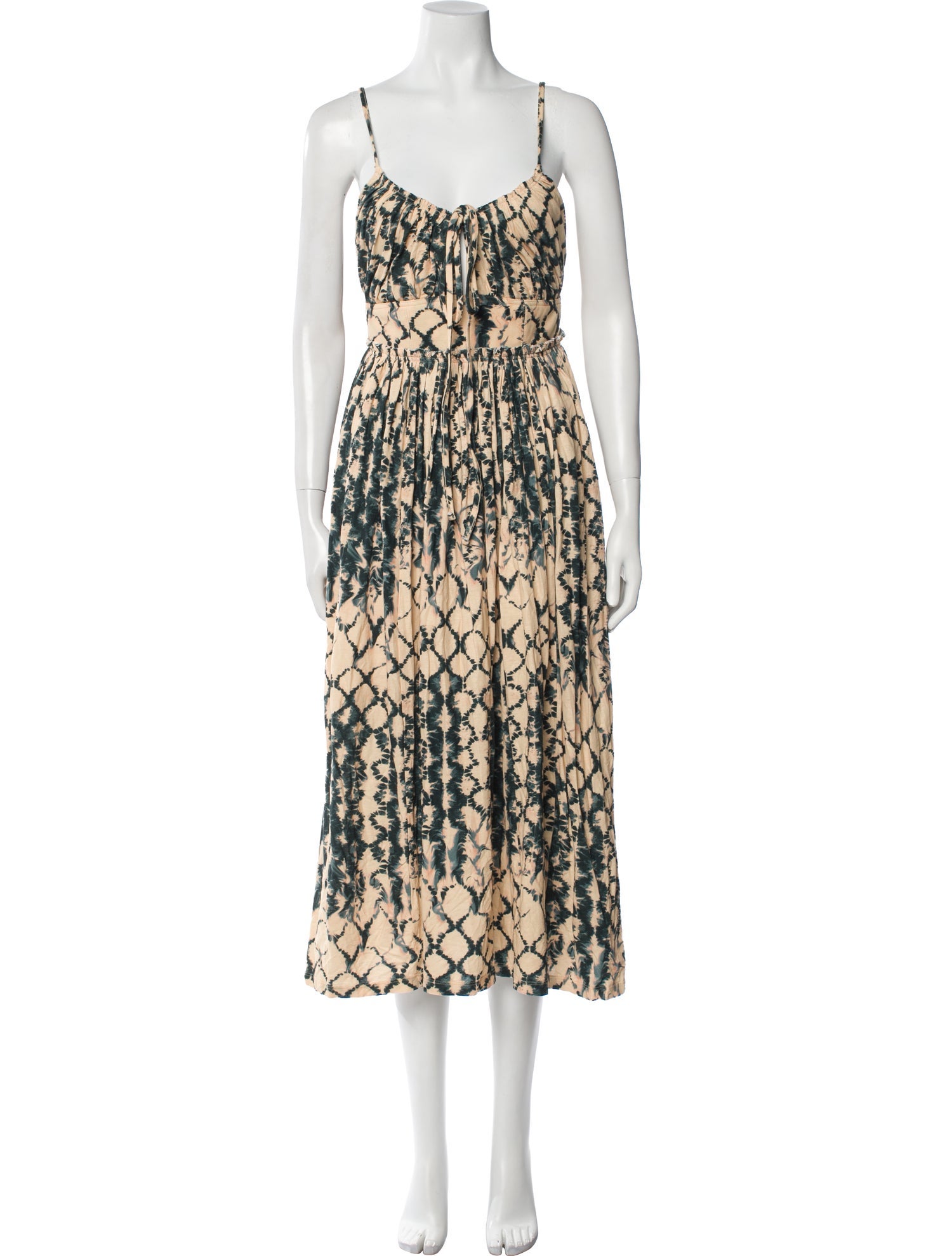 Ulla Johnson Printed Midi Length Dress