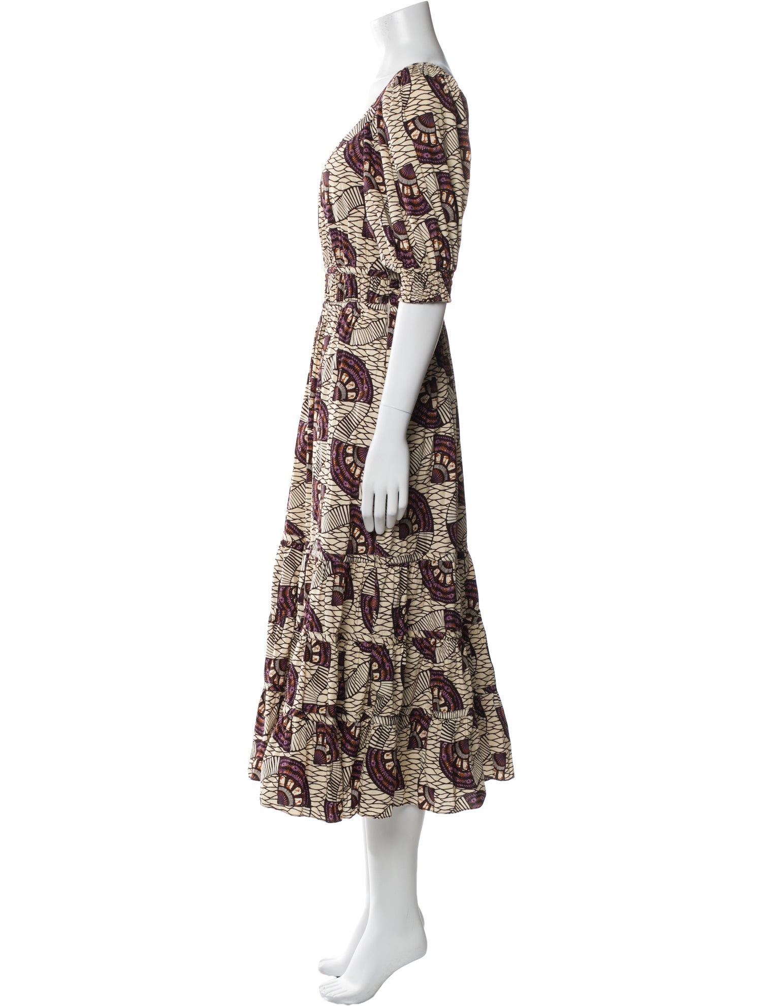 Ulla Johnson Printed Long Dress