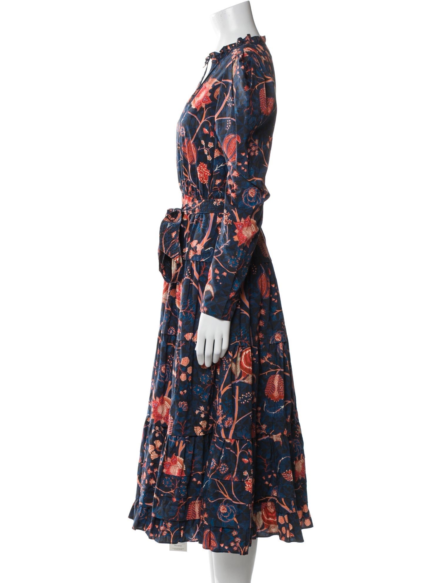 Ulla Johnson Floral Print Long Dress