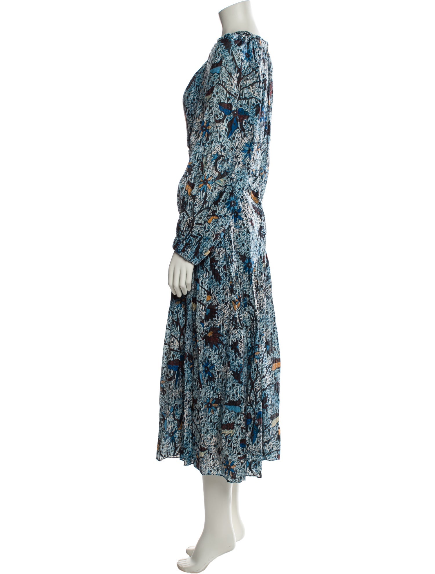 Ulla Johnson Printed Long Dress w/ Tags