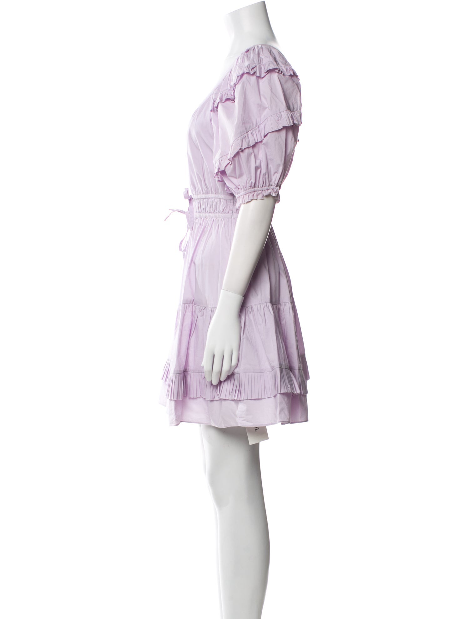 Ulla Johnson Scoop Neck Mini Dress