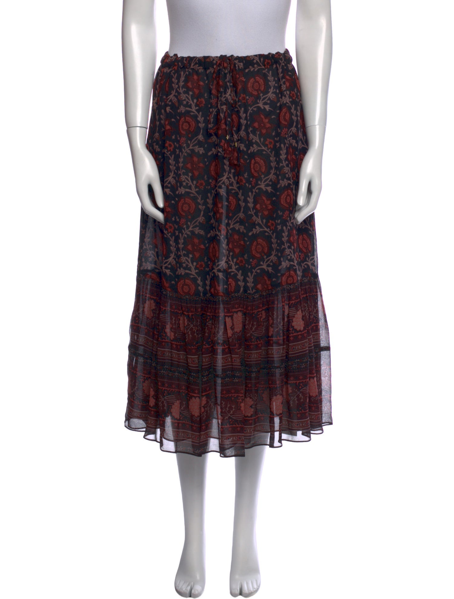 Ulla Johnson Silk Mini Skirt