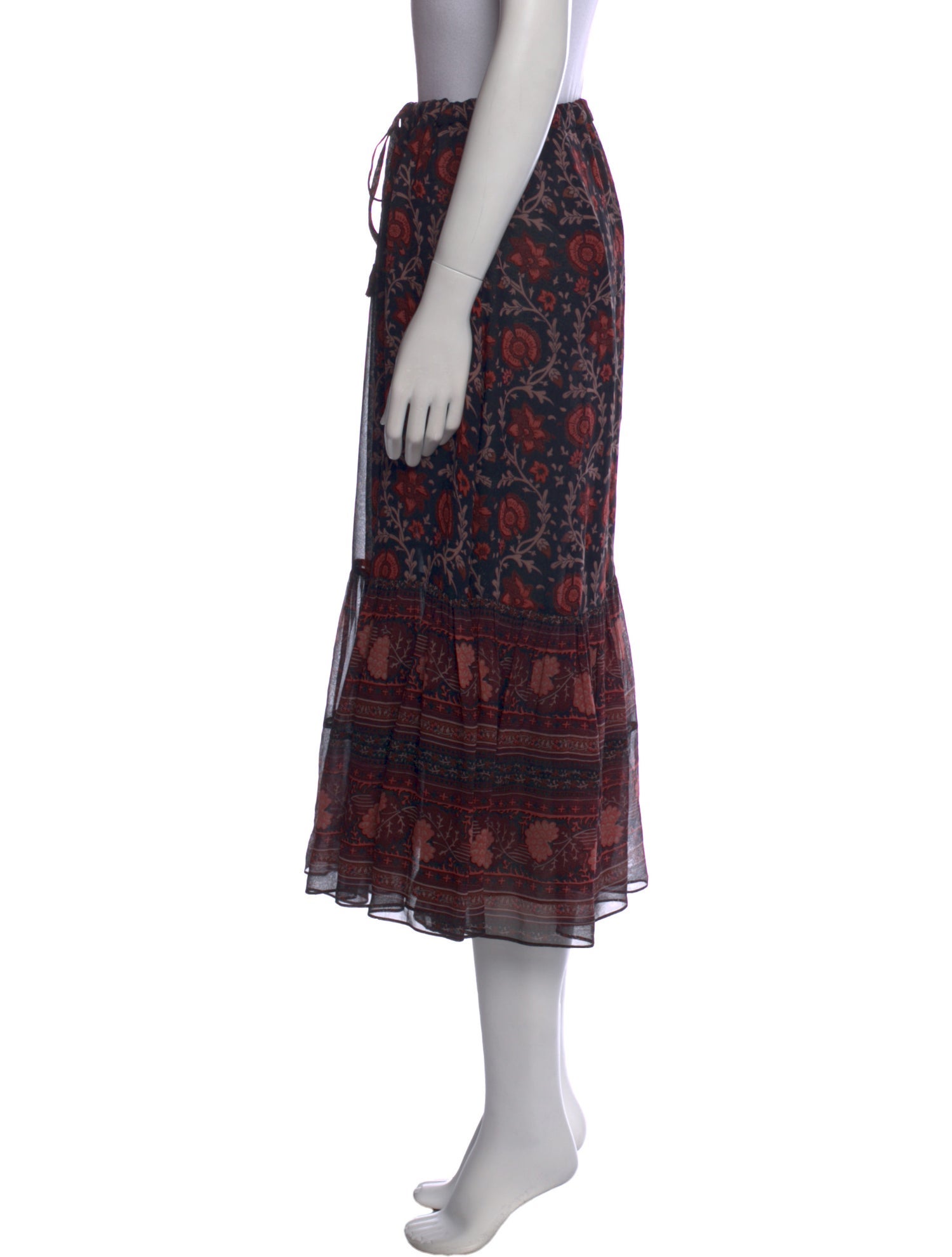 Ulla Johnson Silk Mini Skirt