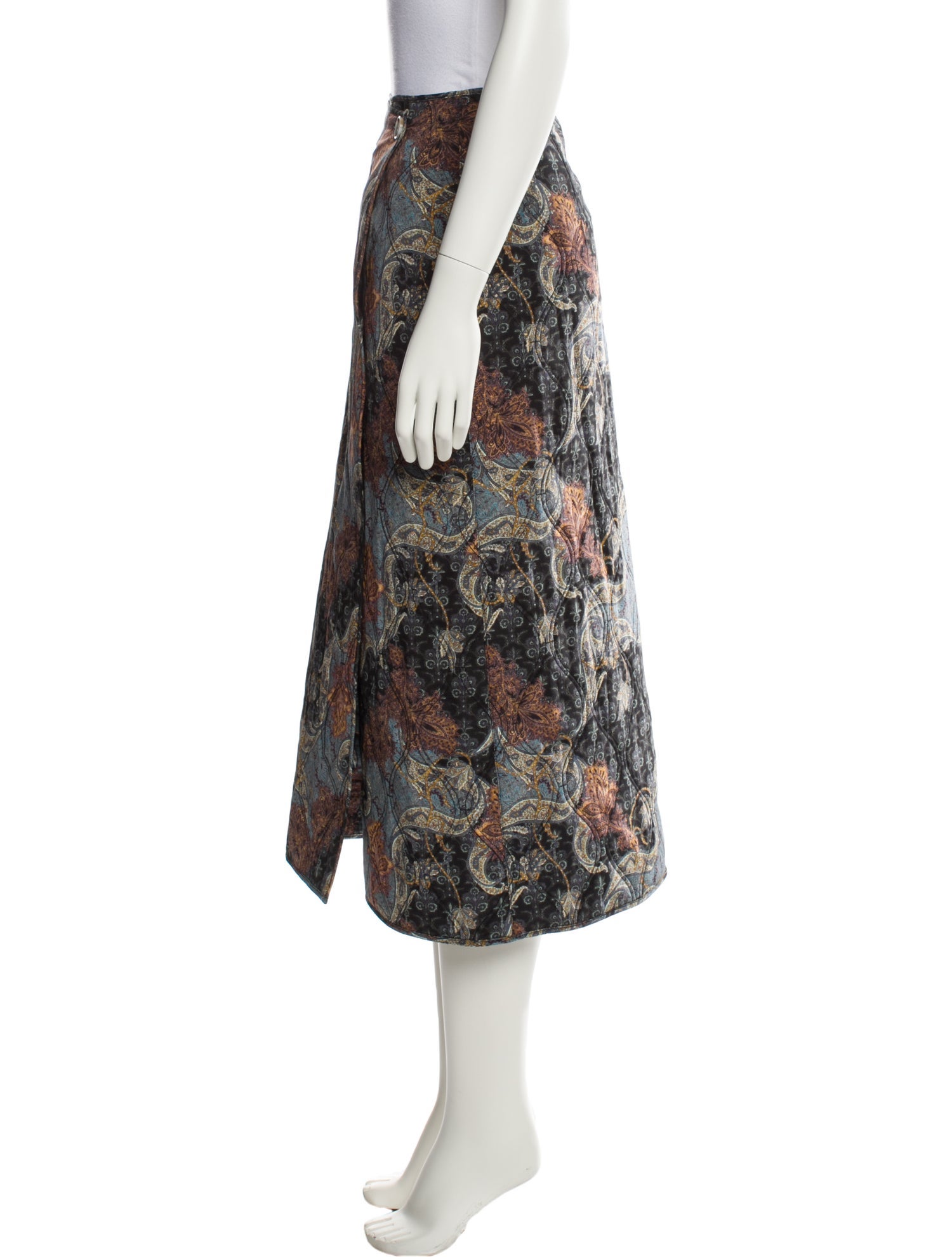 Ulla Johnson Silk Midi Length Skirt