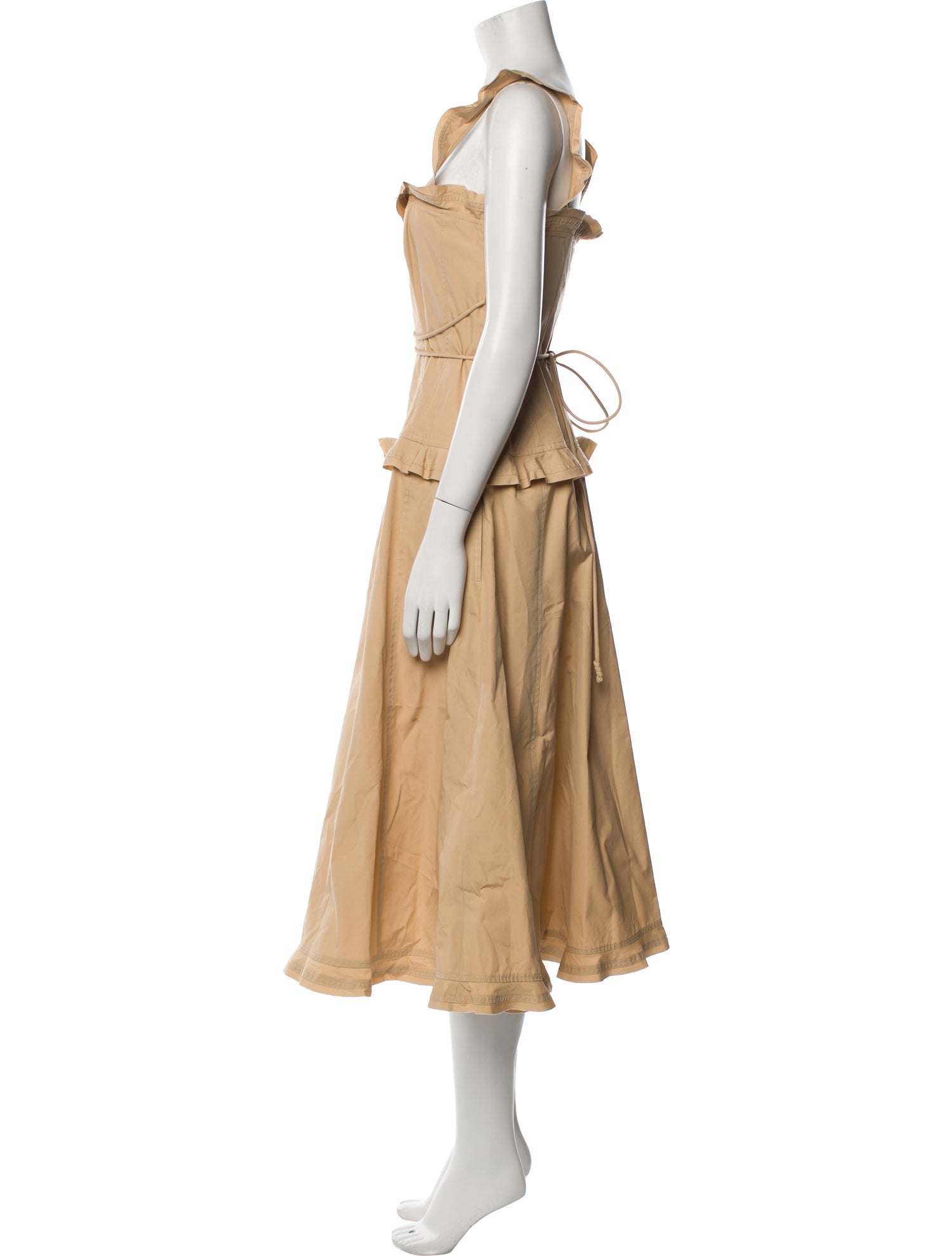 Ulla Johnson Square Neckline Long Dress