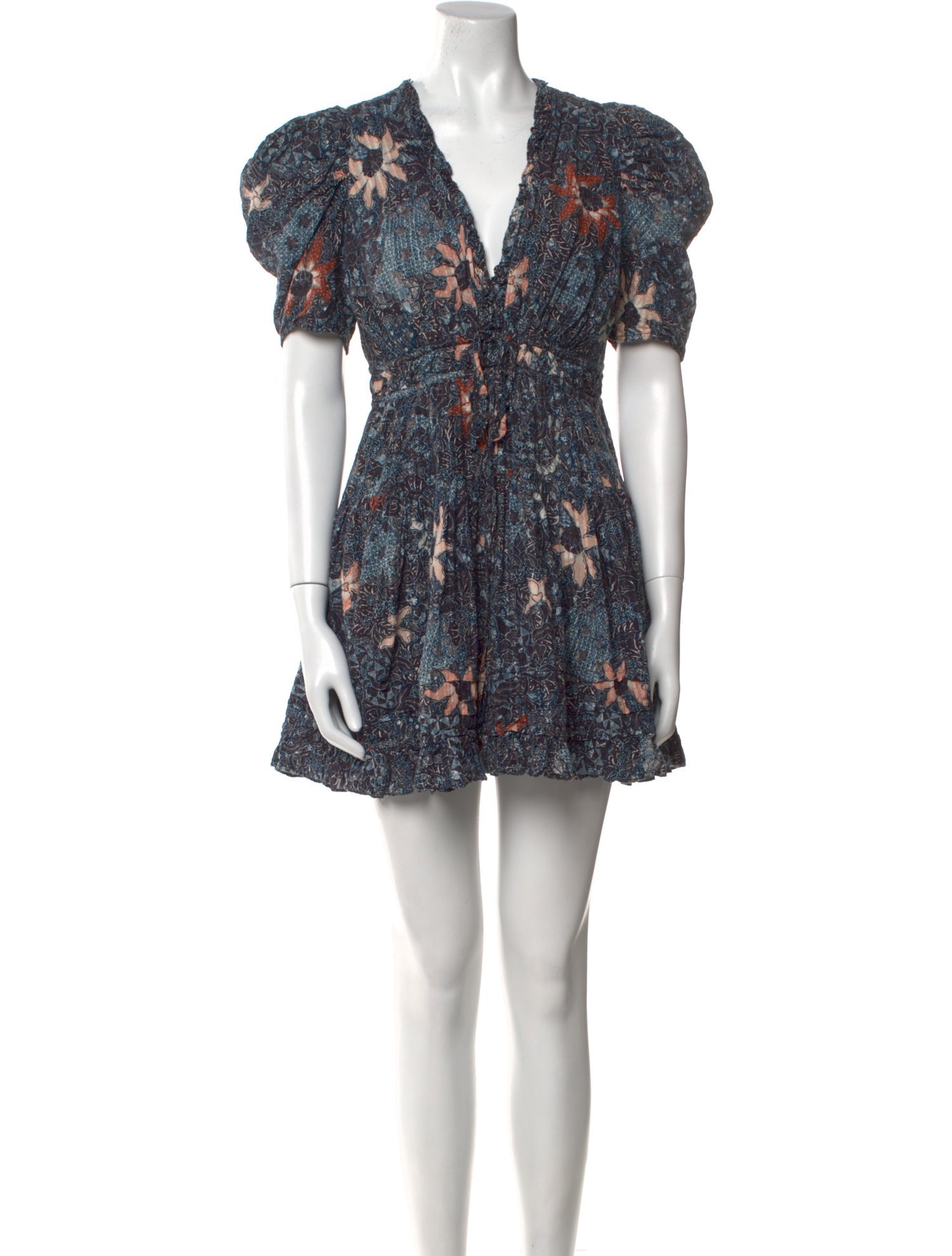 Ulla Johnson Floral Print Mini Dress