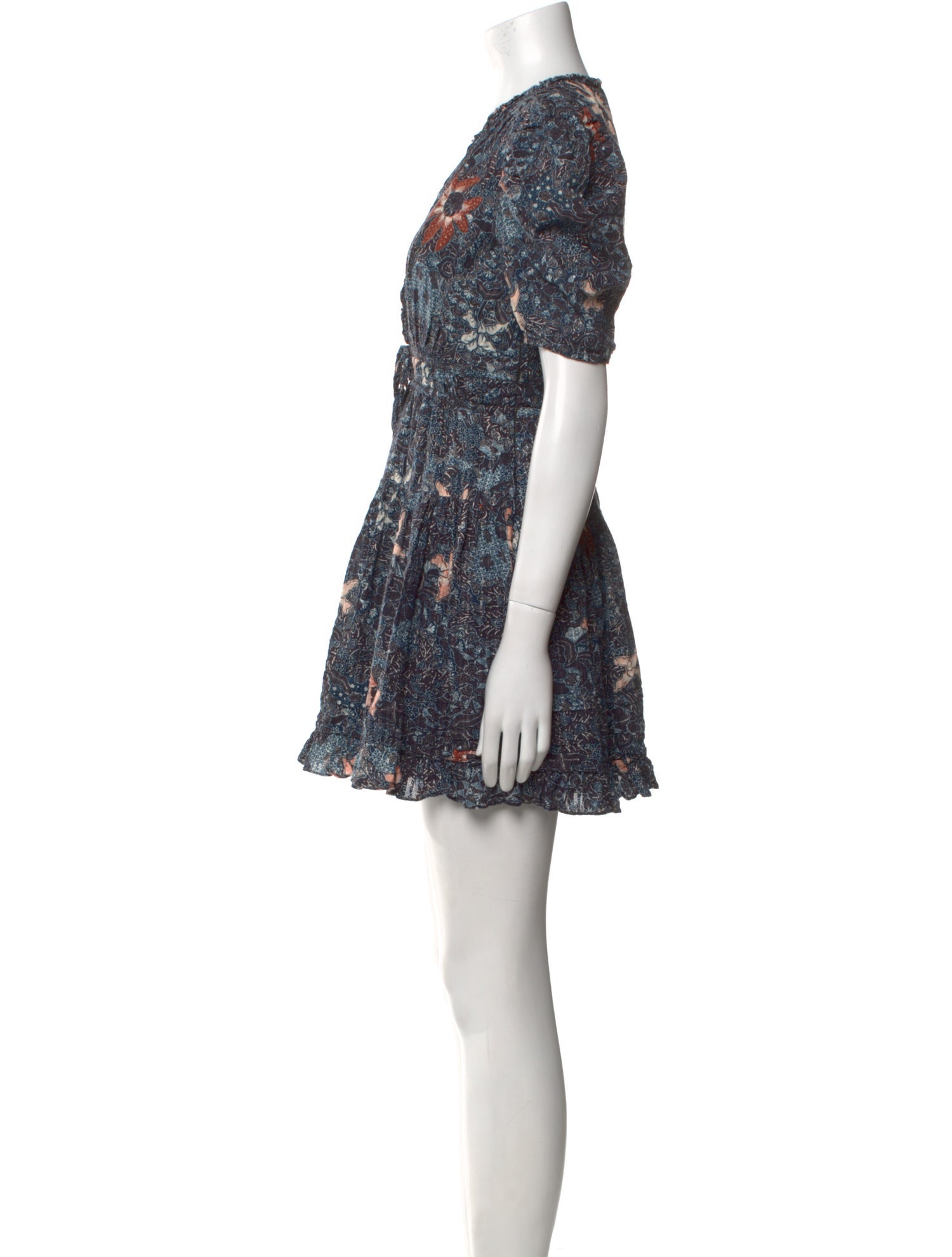 Ulla Johnson Floral Print Mini Dress