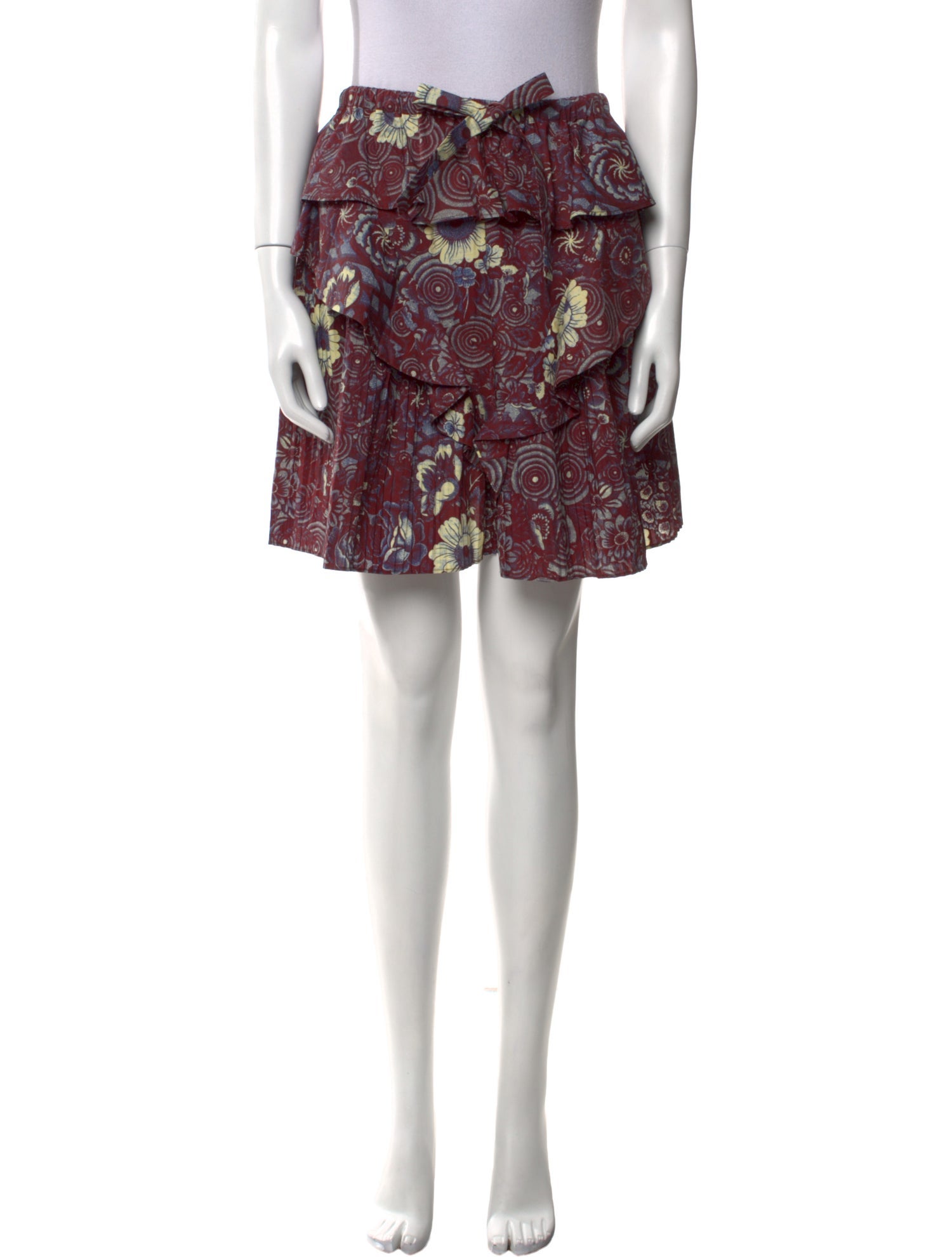 Ulla Johnson Floral Print Mini Skirt