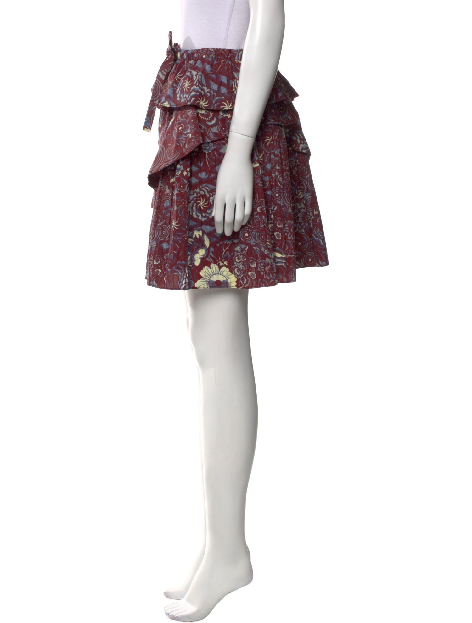 Ulla Johnson Floral Print Mini Skirt