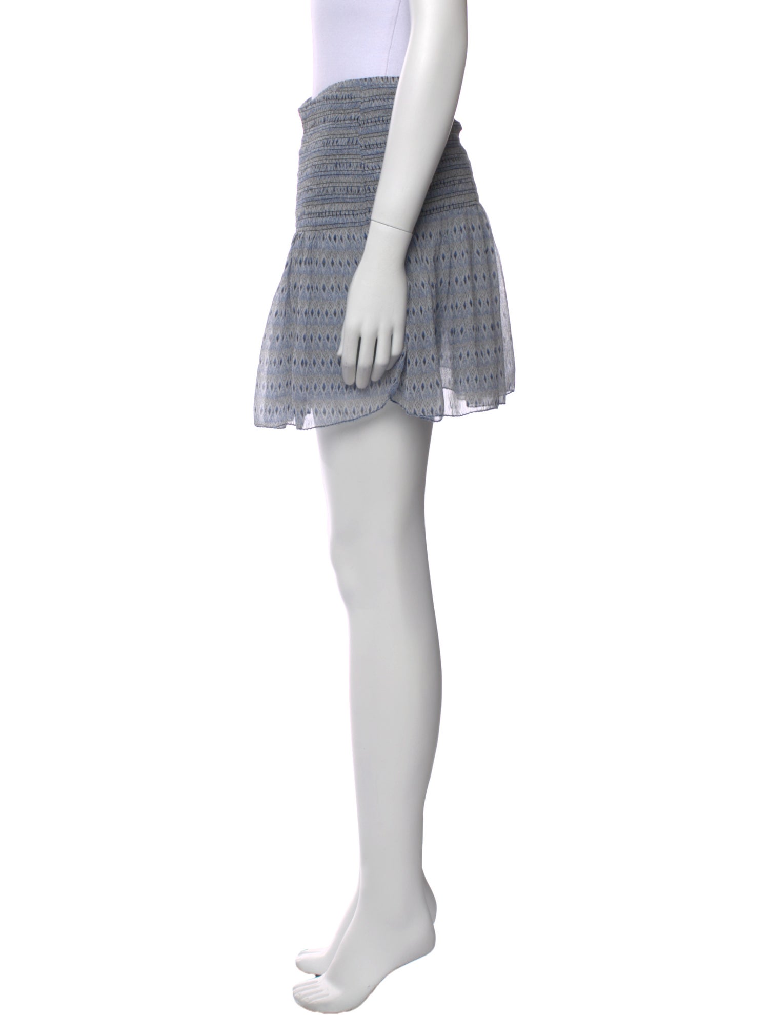 Ulla Johnson Silk Mini Skirt