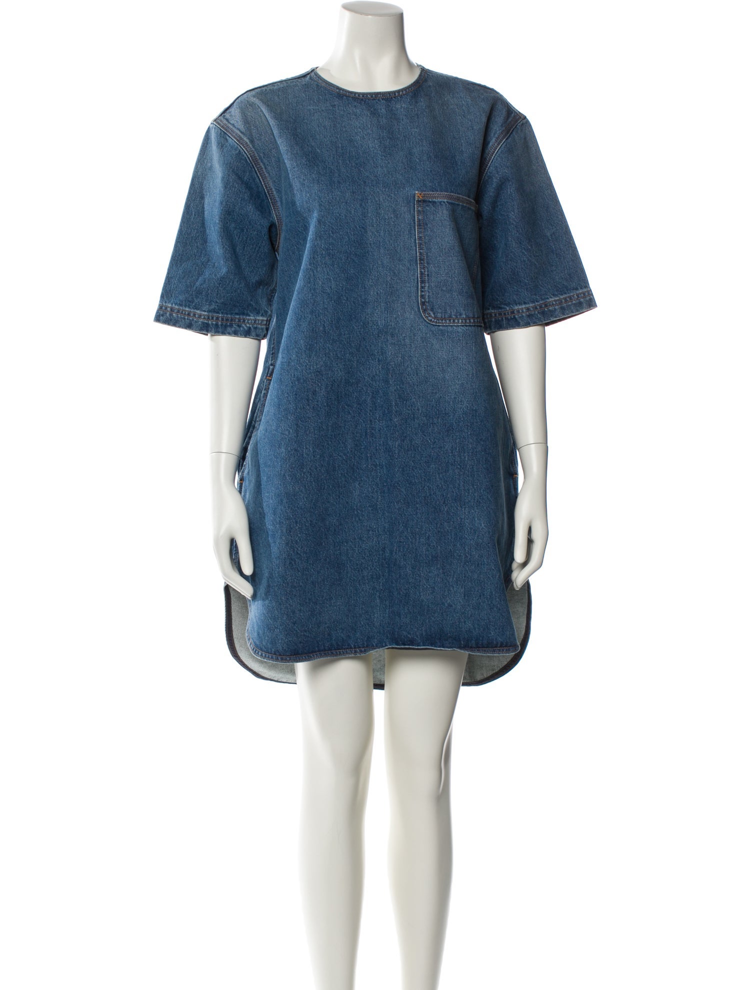 Ulla Johnson Crew Neck Mini Dress