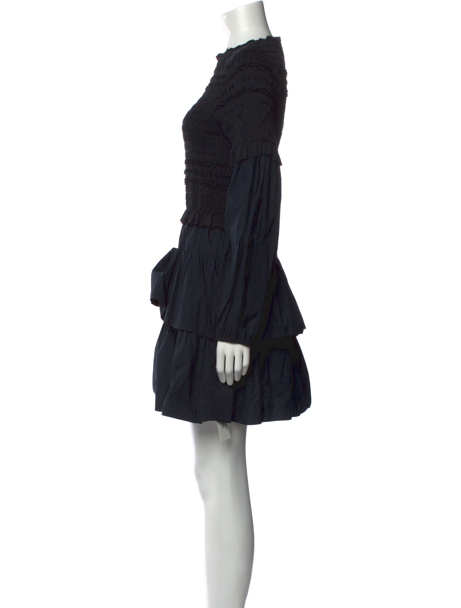 Ulla Johnson Mock Neck Mini Dress