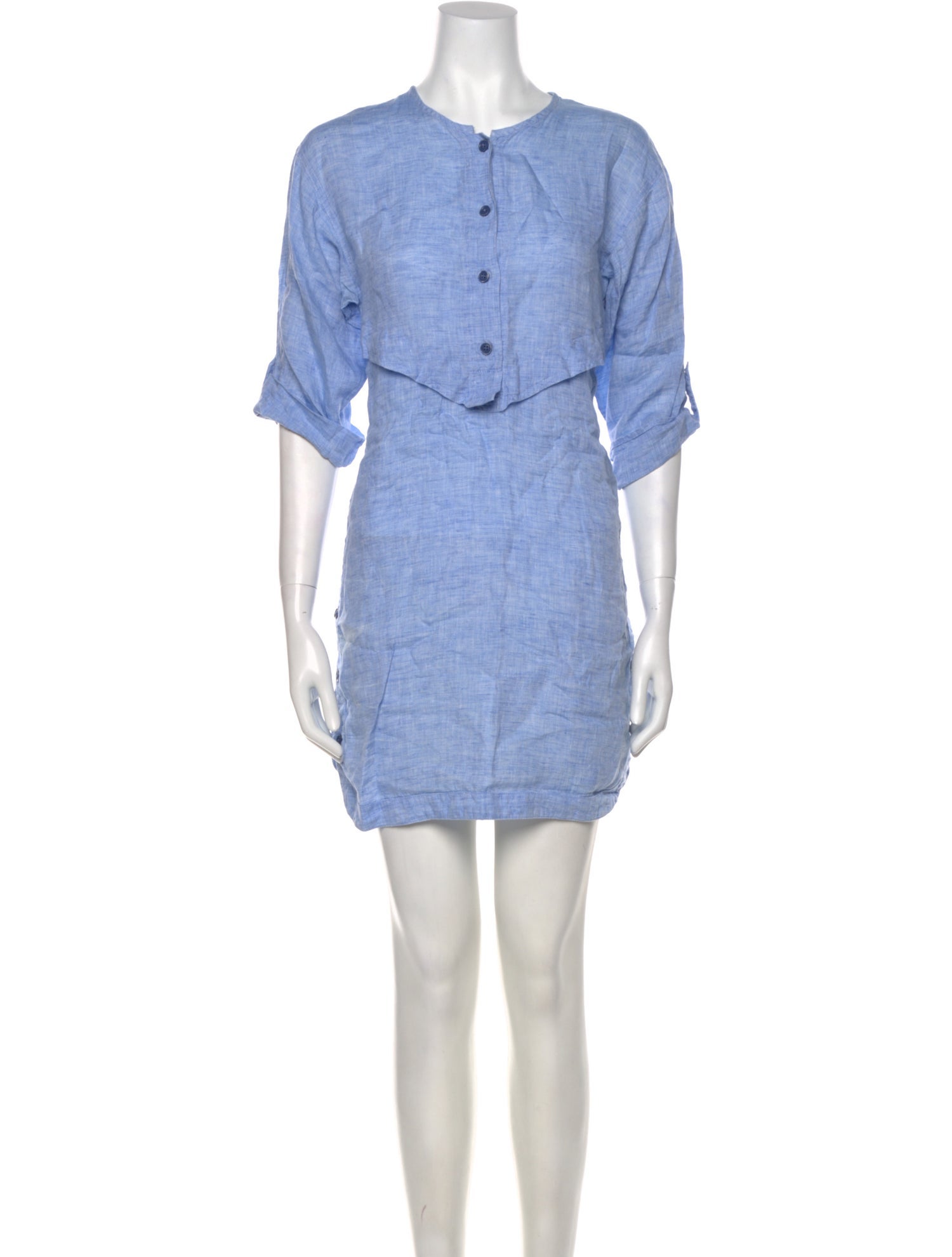 Ulla Johnson Crew Neck Mini Dress