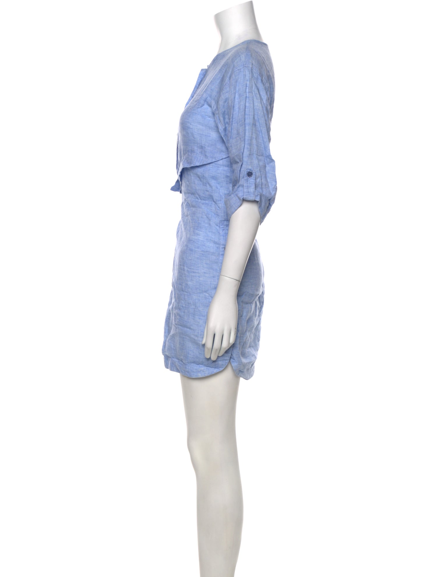 Ulla Johnson Crew Neck Mini Dress