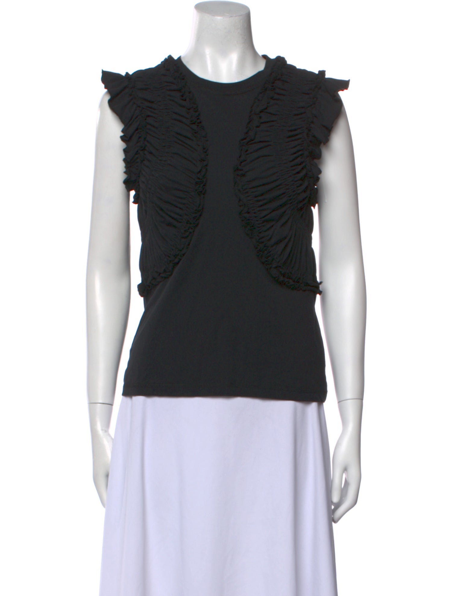 Ulla Johnson Crew Neck Sleeveless Top