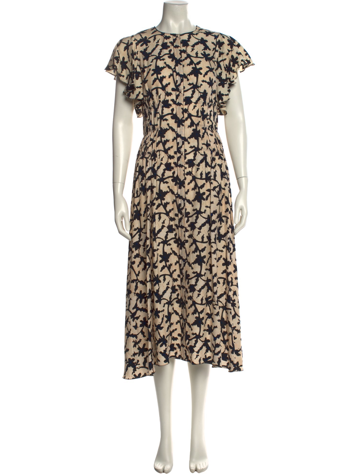 Ulla Johnson Floral Print Long Dress
