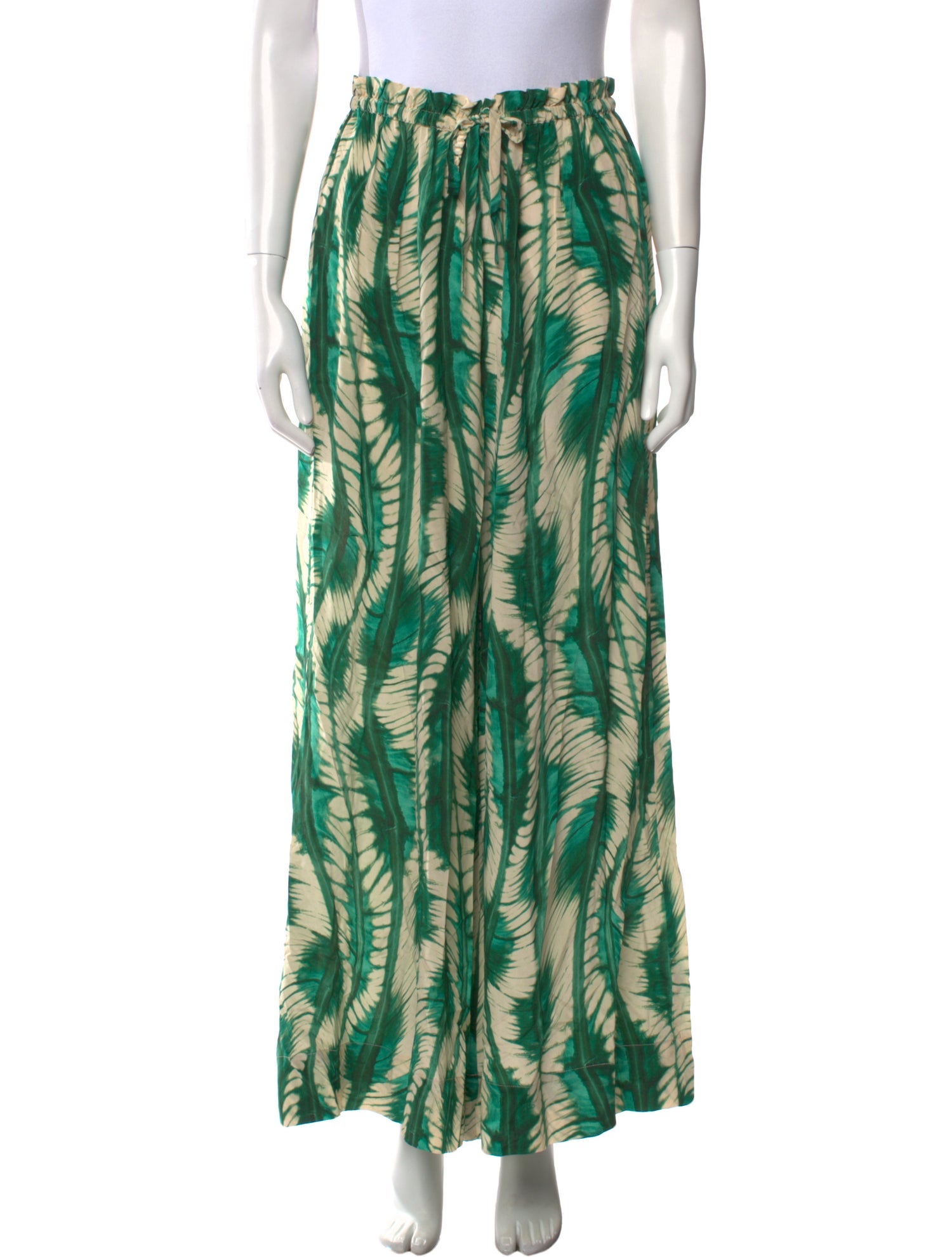 Ulla Johnson Silk Wide Leg Pants