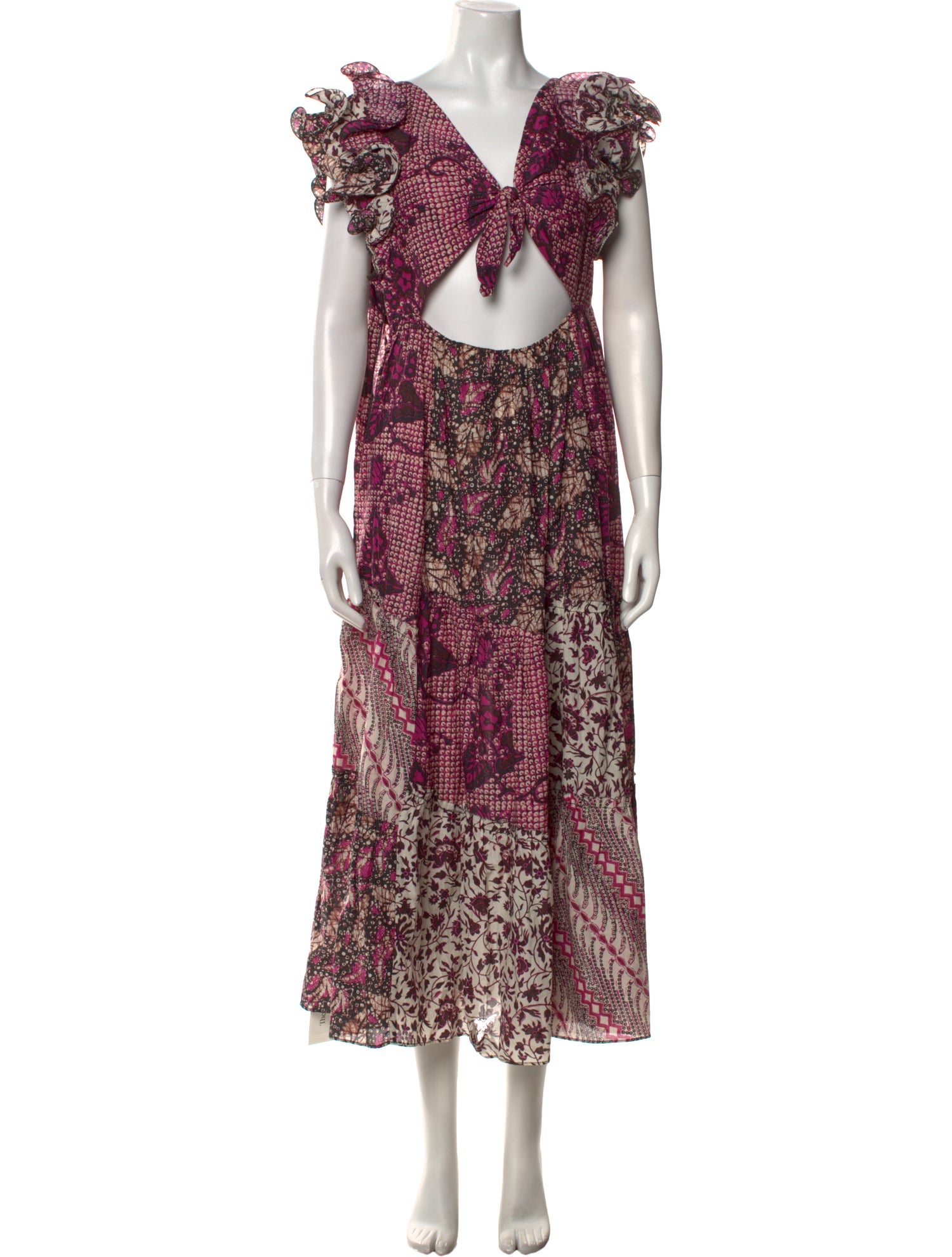 Ulla Johnson Floral Print Long Dress