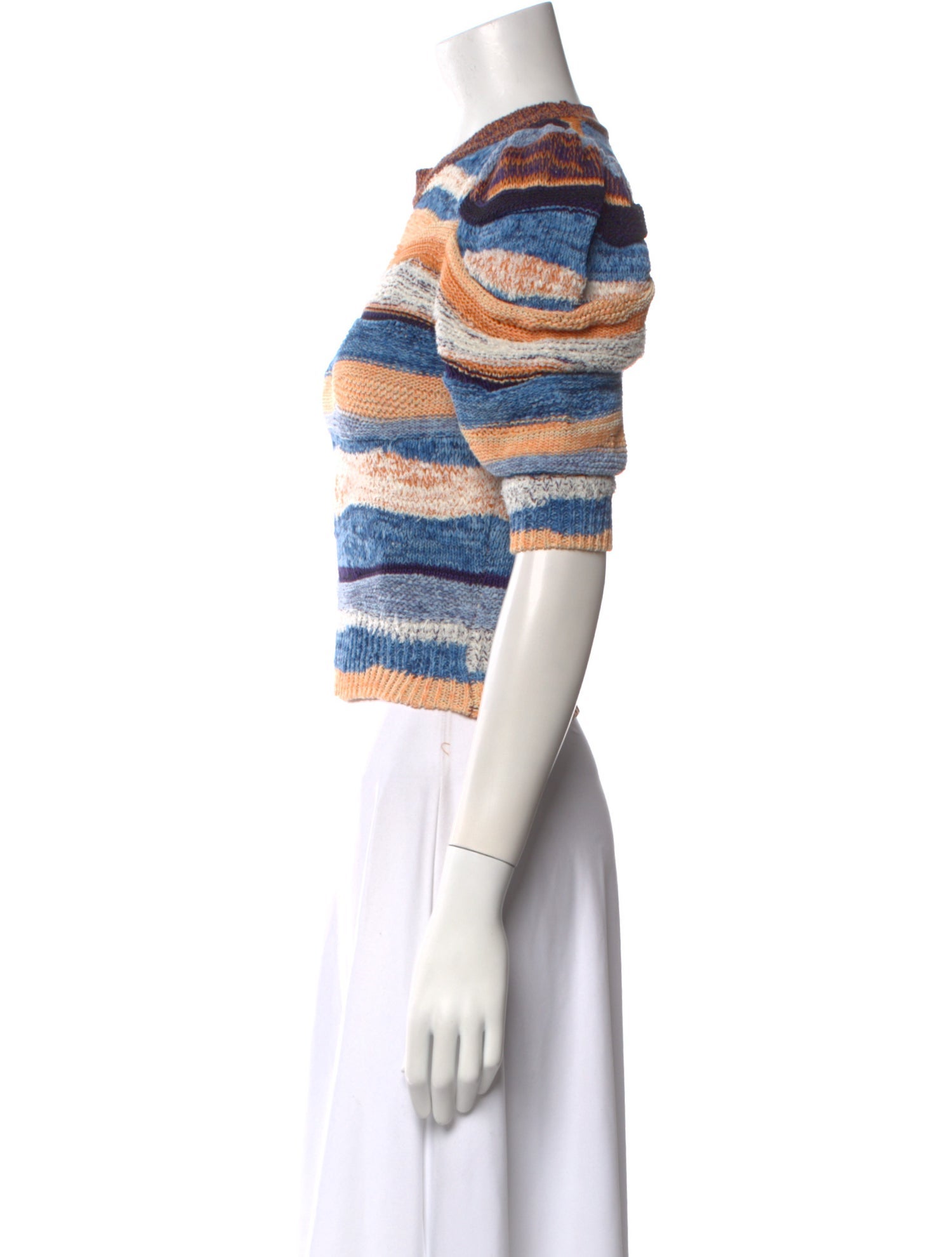 Ulla Johnson Striped Crew Neck Sweater