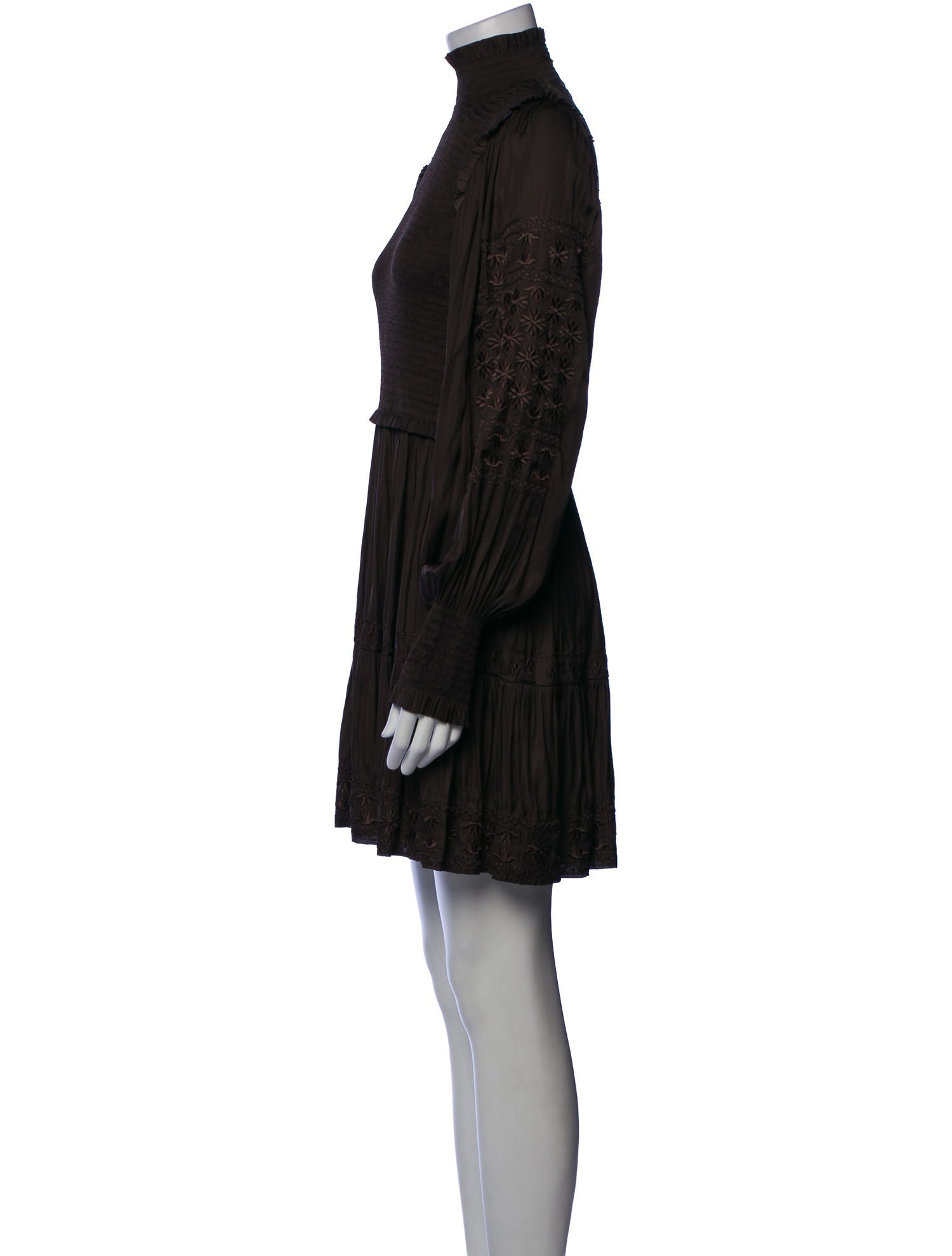 Ulla Johnson Turtleneck Mini Dress