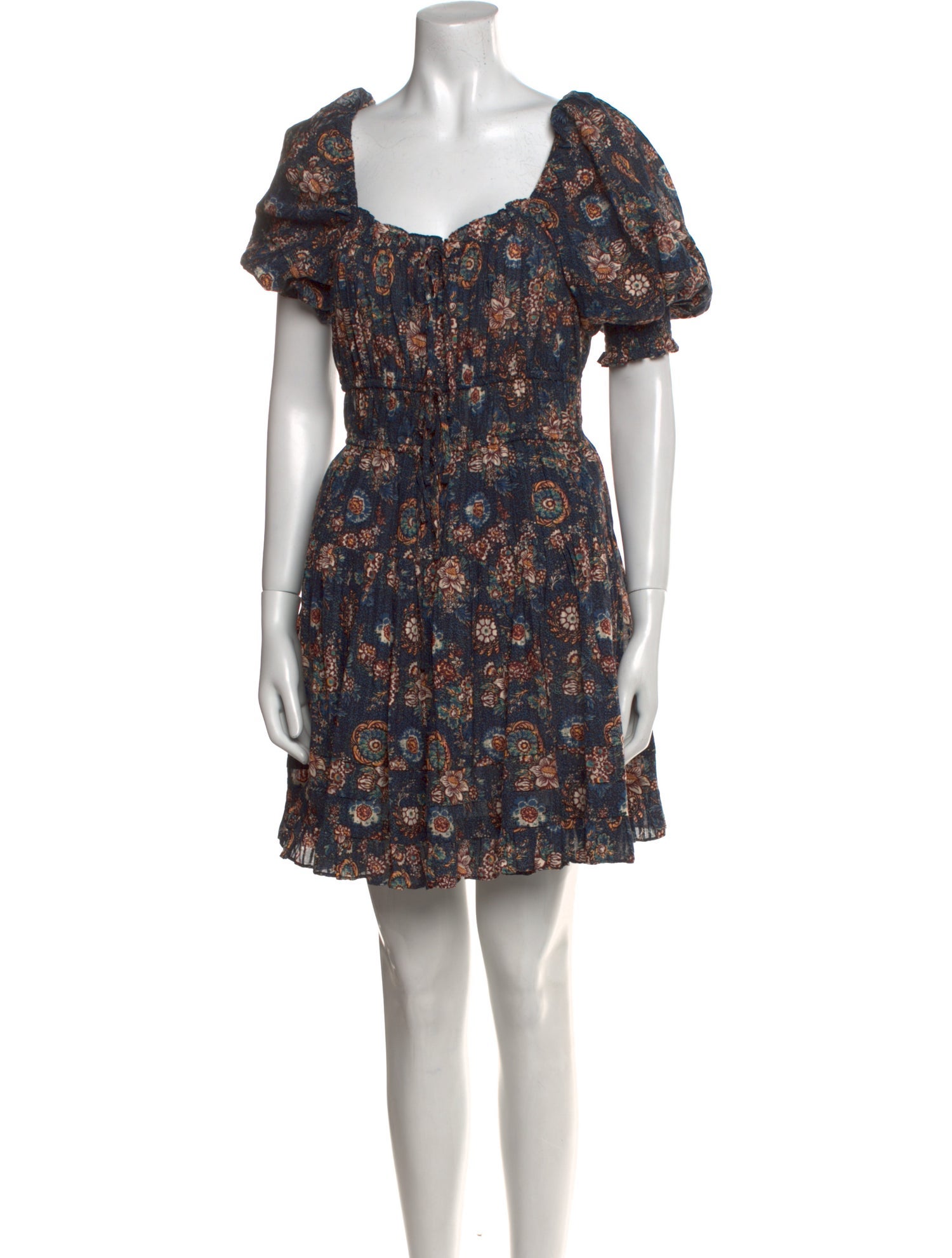 Ulla Johnson Floral Print Mini Dress