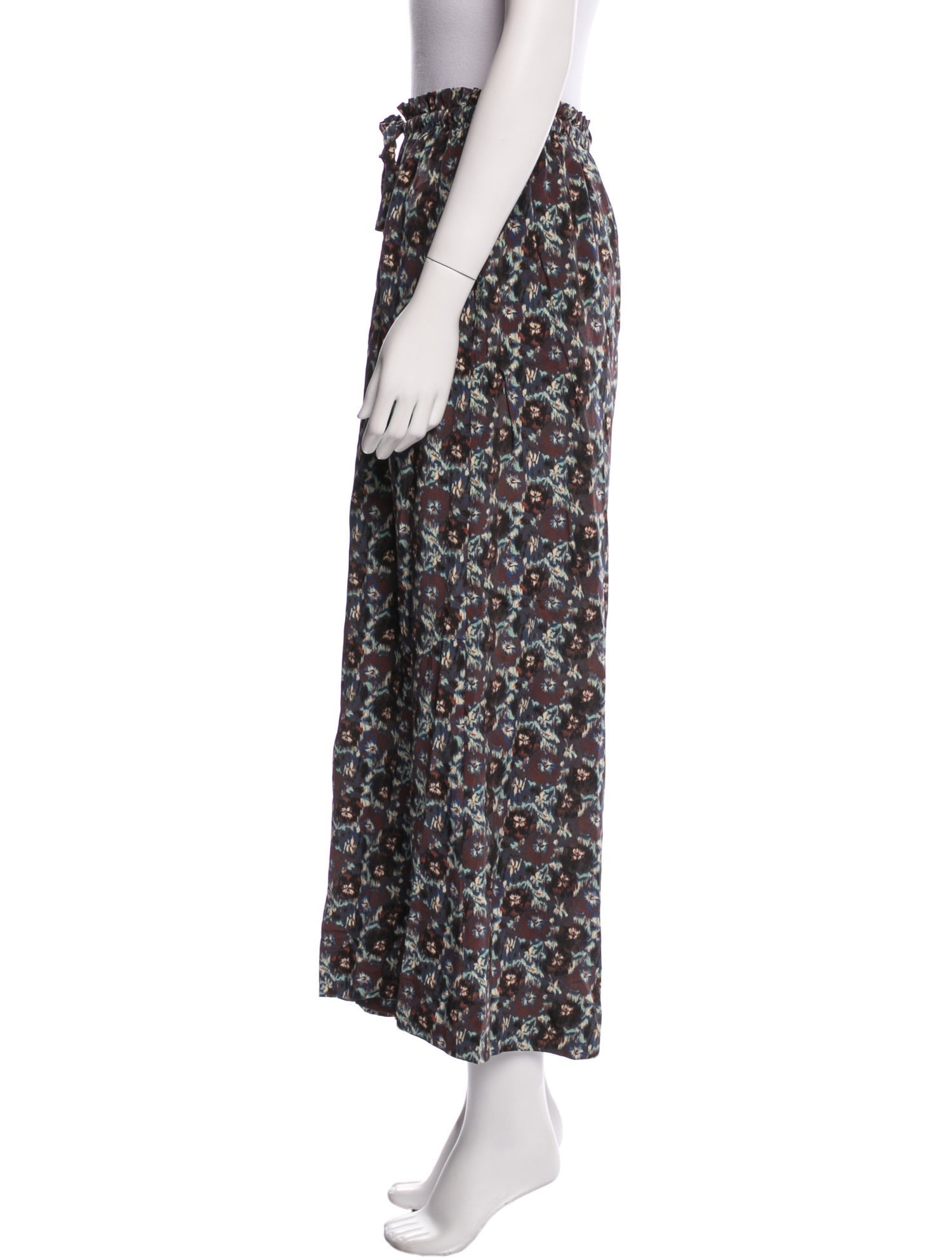 Ulla Johnson Silk Wide Leg Pants