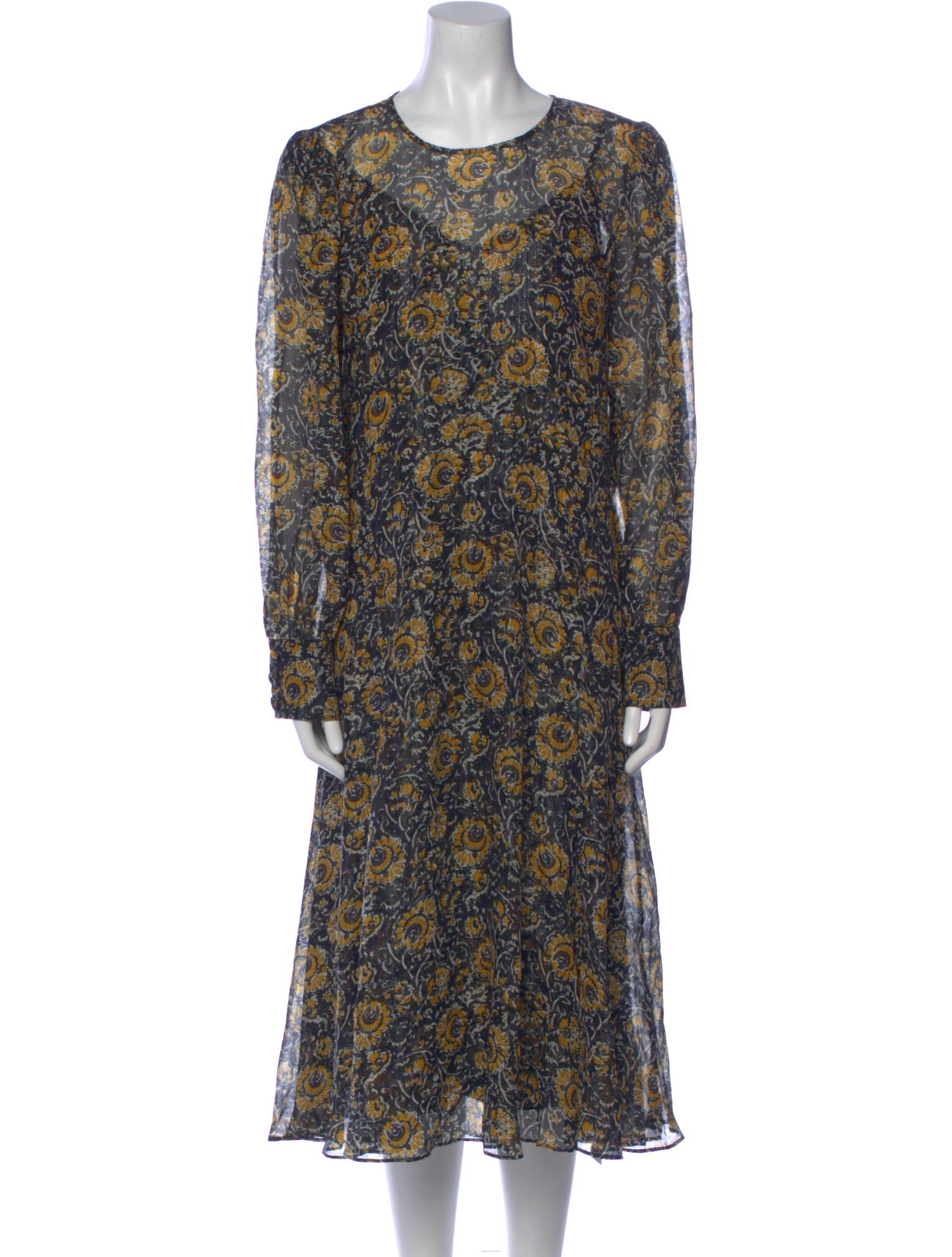 Ulla Johnson Silk Midi Length Dress