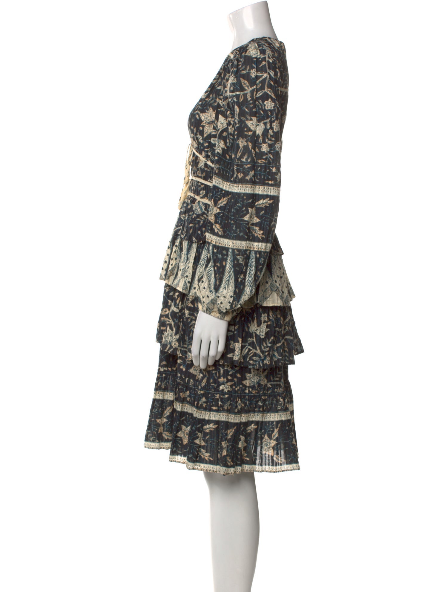 Ulla Johnson Printed Knee-Length Dress
