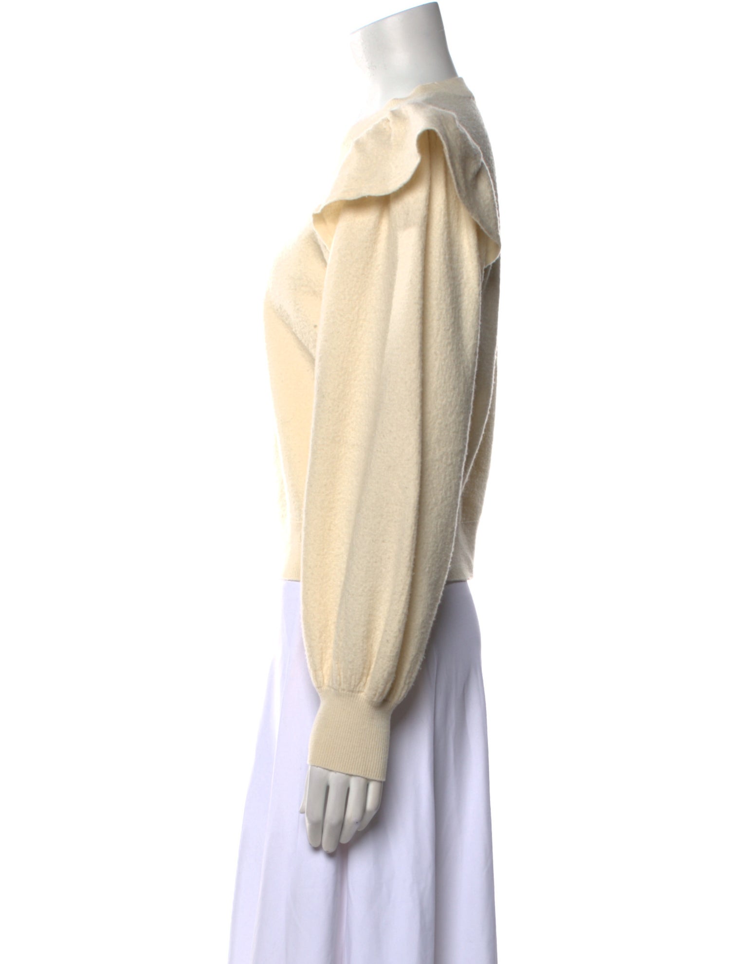 Ulla Johnson Merino Wool Crew Neck Sweater