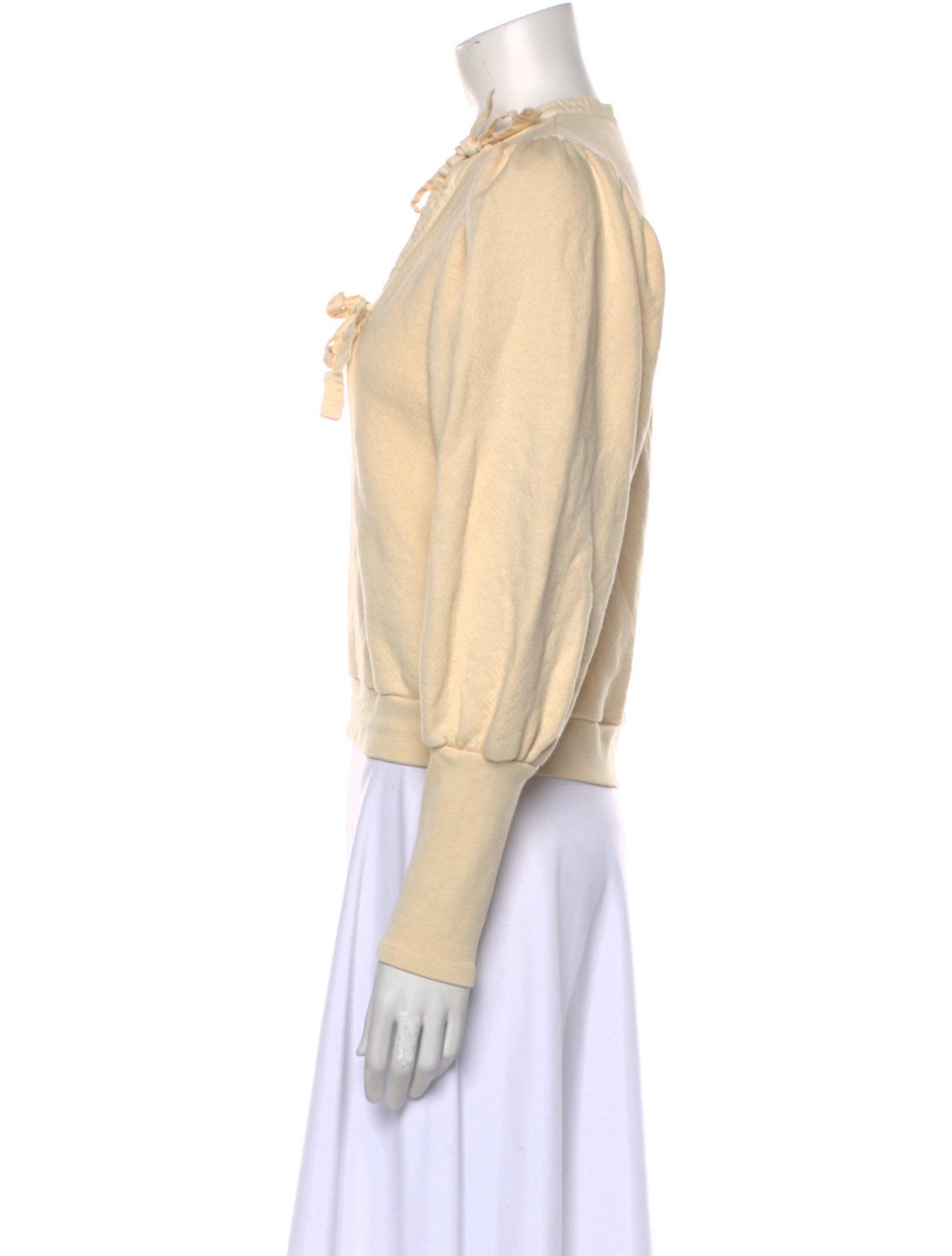 Ulla Johnson Crew Neck Long Sleeve Sweatshirt