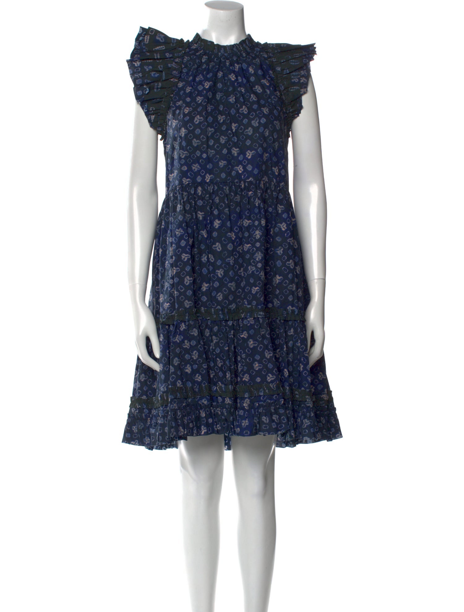 Ulla Johnson Floral Print Knee-Length Dress