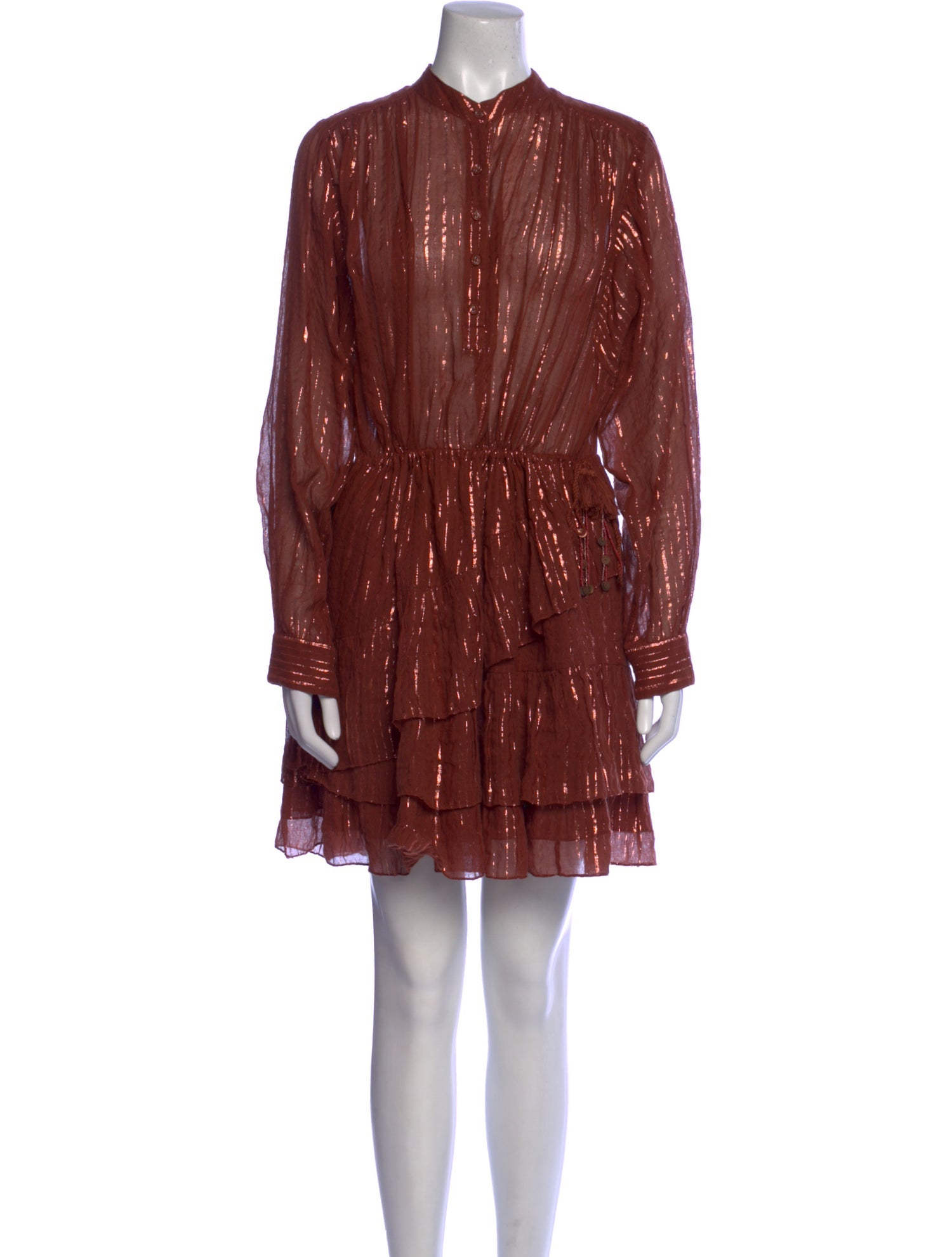 Ulla Johnson Striped Knee-Length Dress