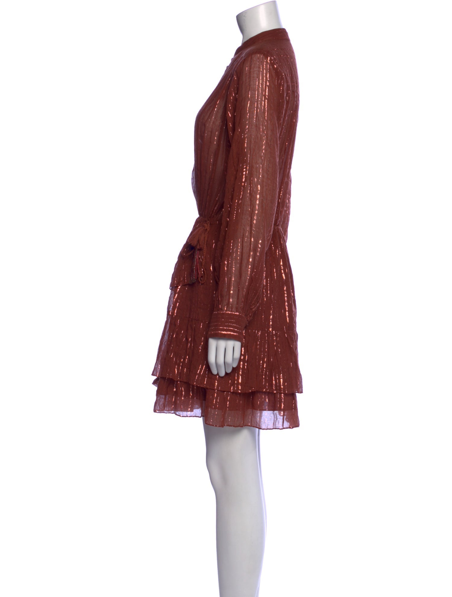 Ulla Johnson Striped Knee-Length Dress