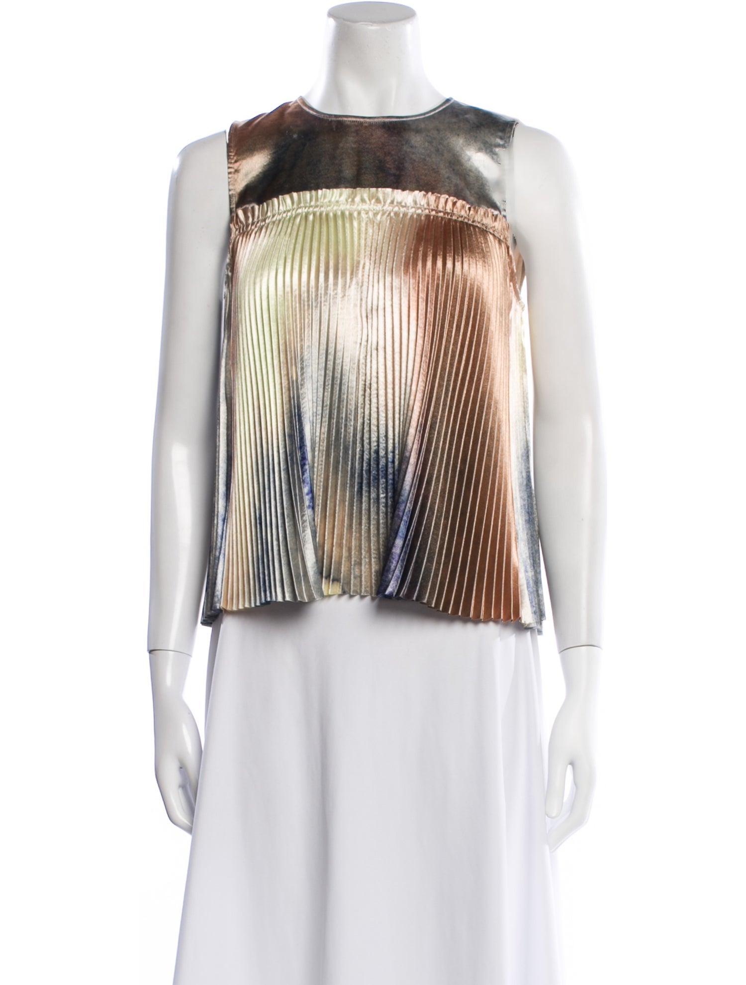 Ulla Johnson Striped Bateau Neckline Crop Top