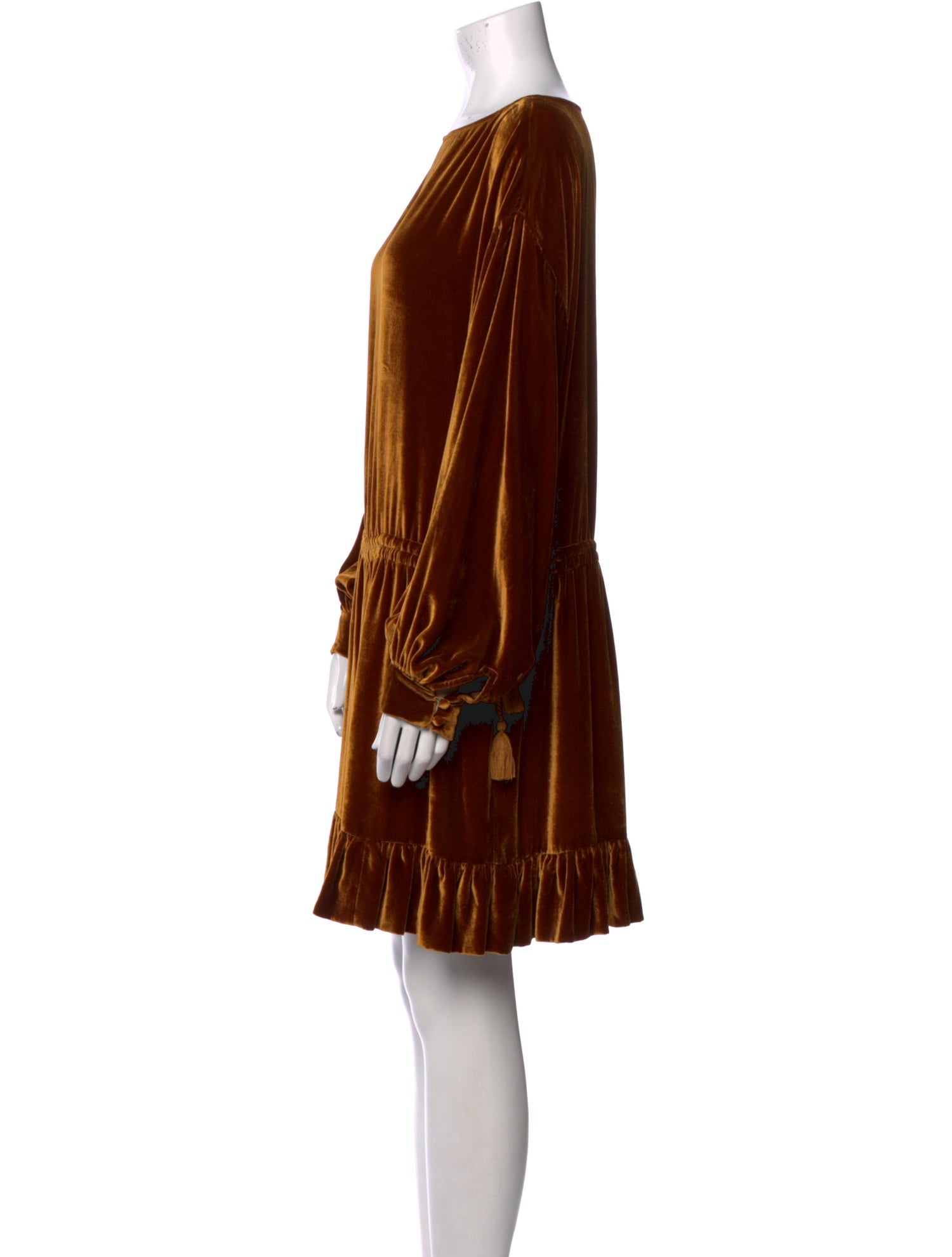 Ulla Johnson Bateau Neckline Mini Dress