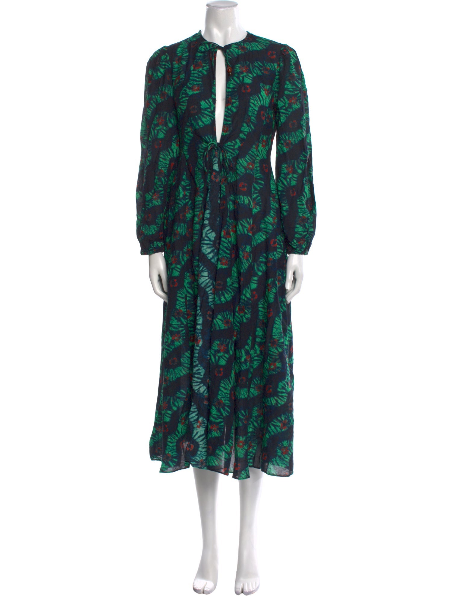 Ulla Johnson Printed Midi Length Dress