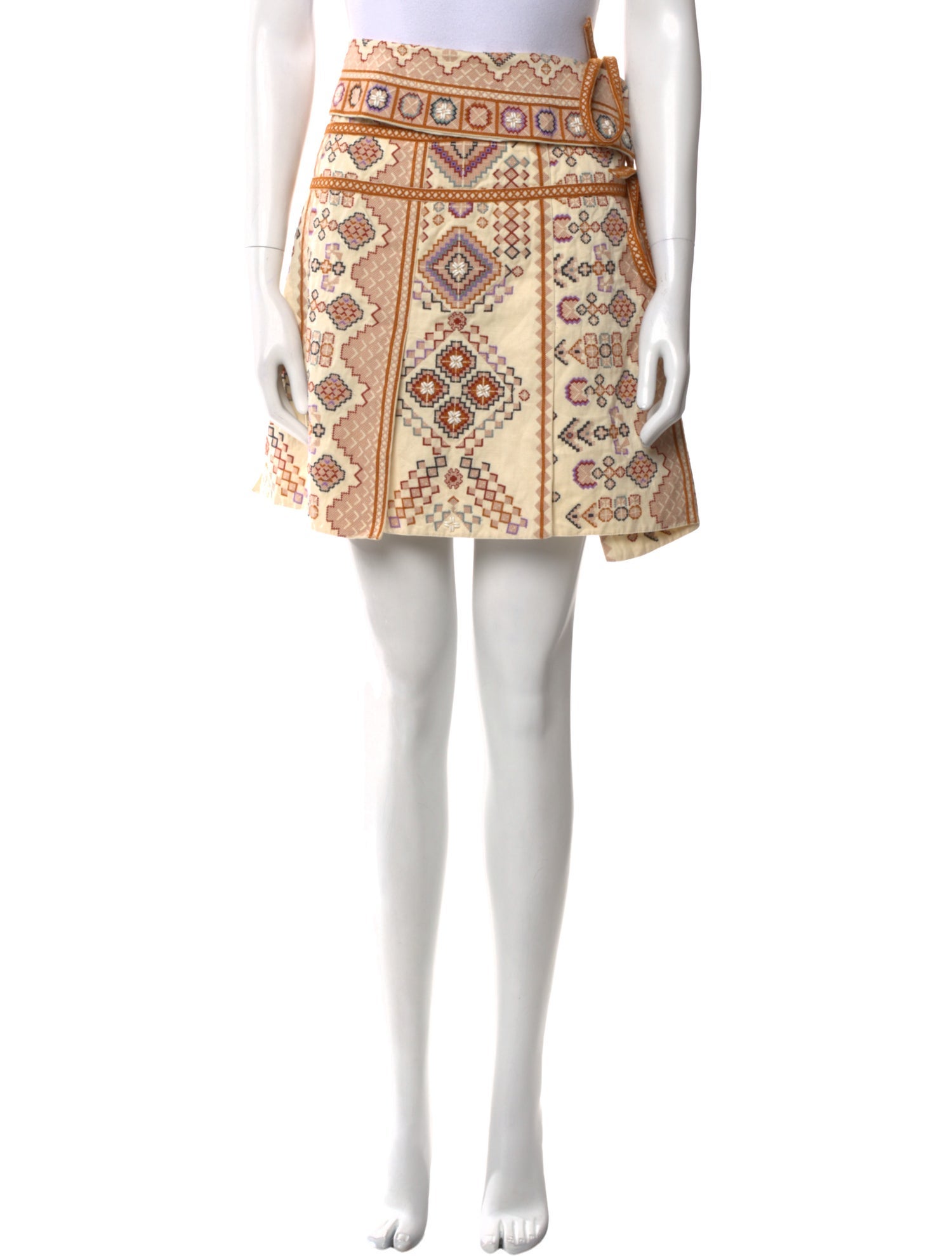 Ulla Johnson Printed Mini Skirt w/ Tags