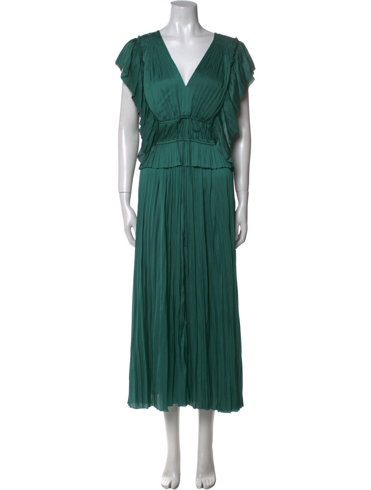 Ulla Johnson V-Neck Long Dress