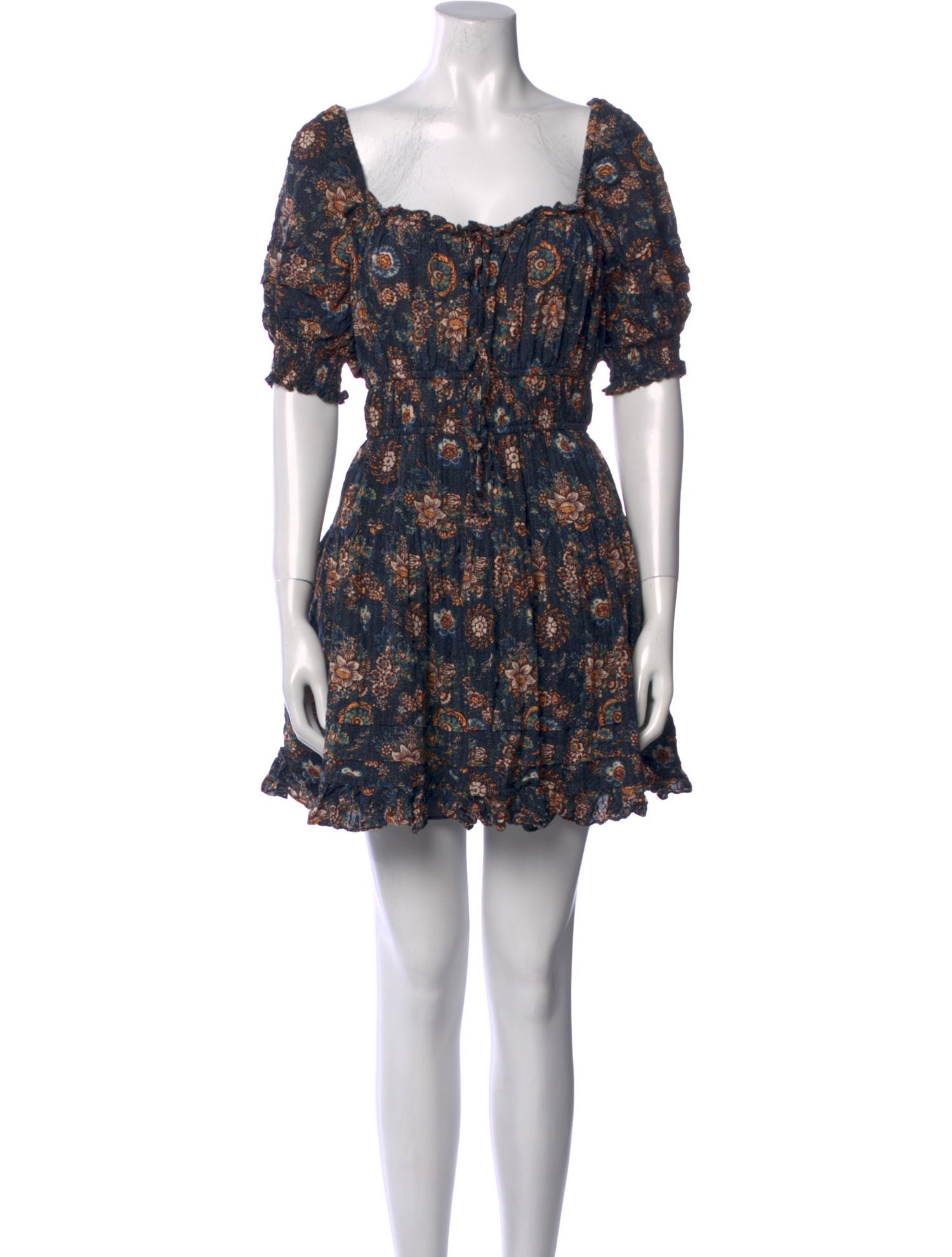Ulla Johnson Floral Print Mini Dress