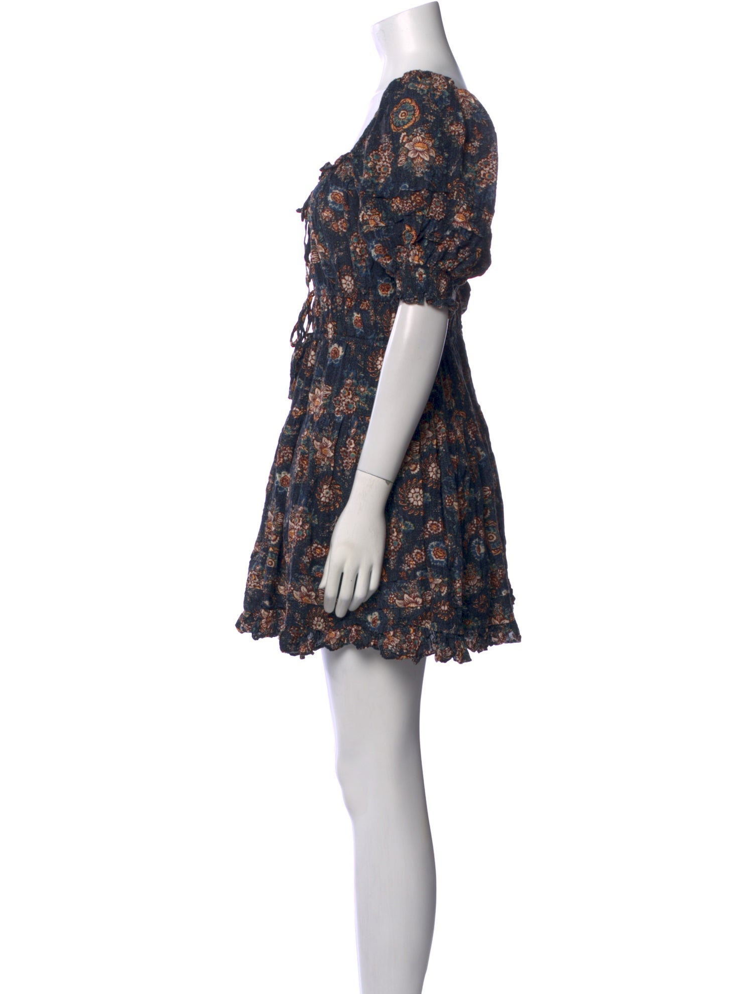 Ulla Johnson Floral Print Mini Dress