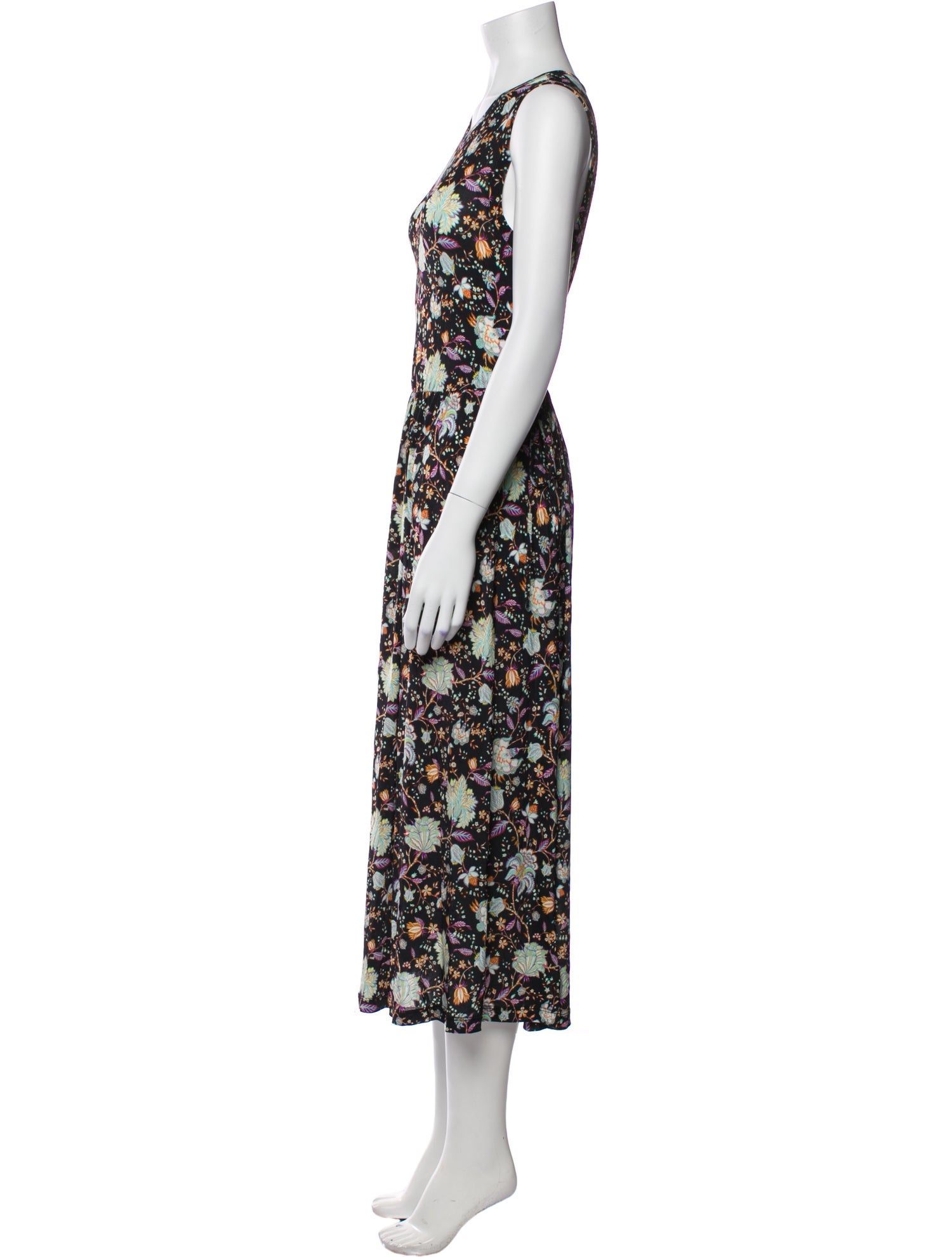 Ulla Johnson Floral Print Long Dress