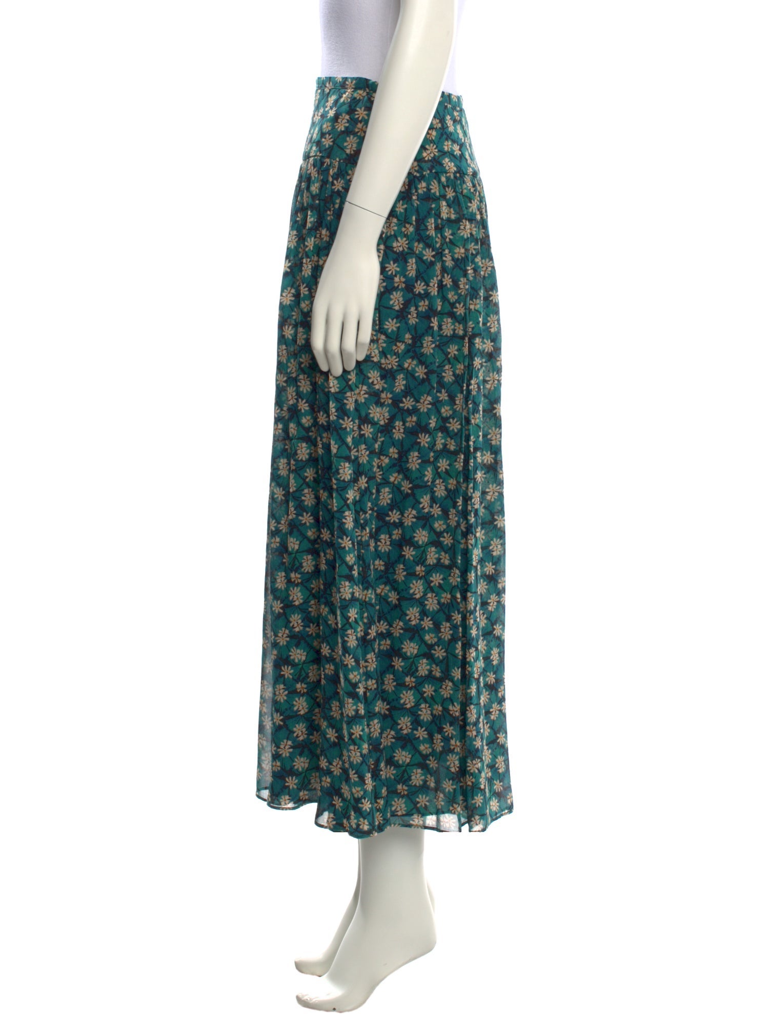 Ulla Johnson Silk Midi Length Skirt