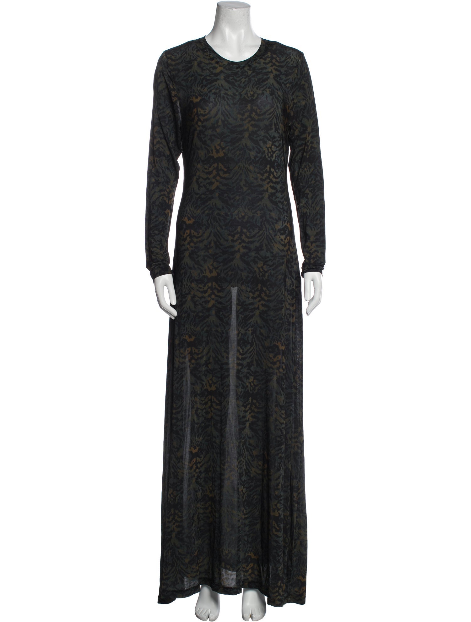 Ulla Johnson Animal Print Long Dress
