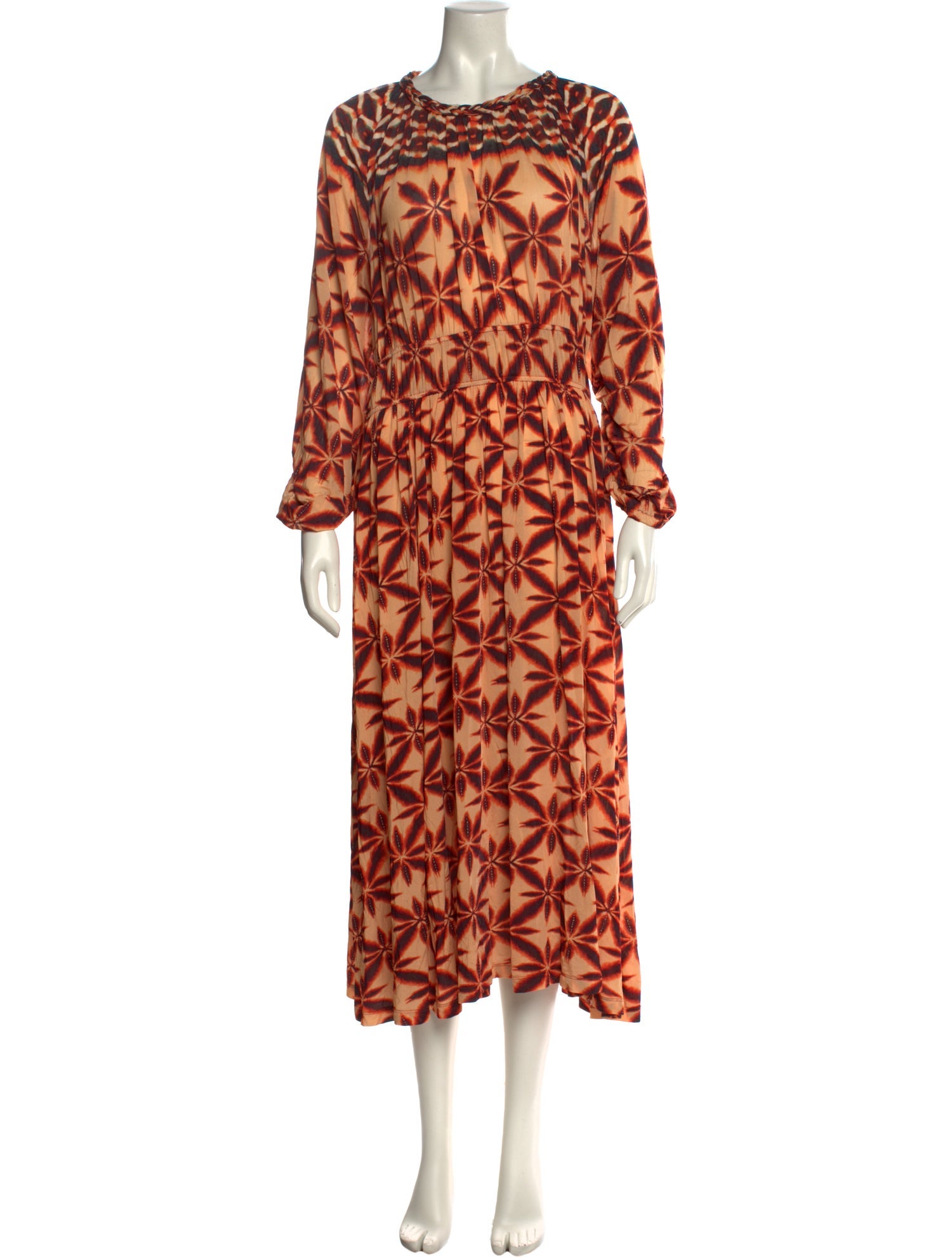 Ulla Johnson Printed Midi Length Dress