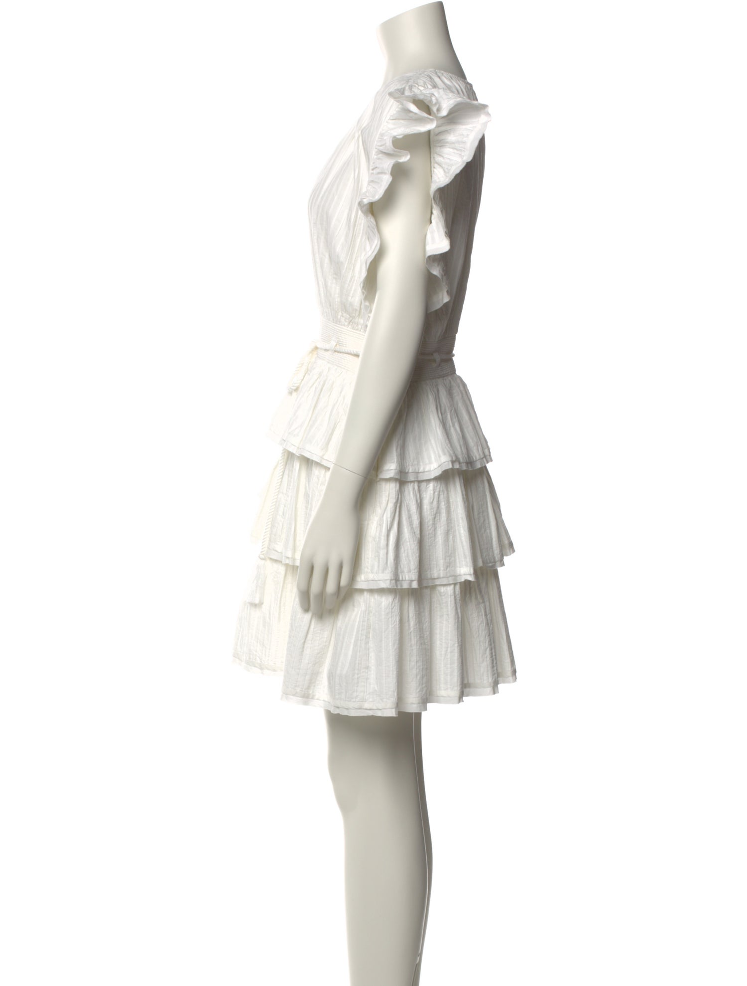 Ulla Johnson V-Neck Mini Dress