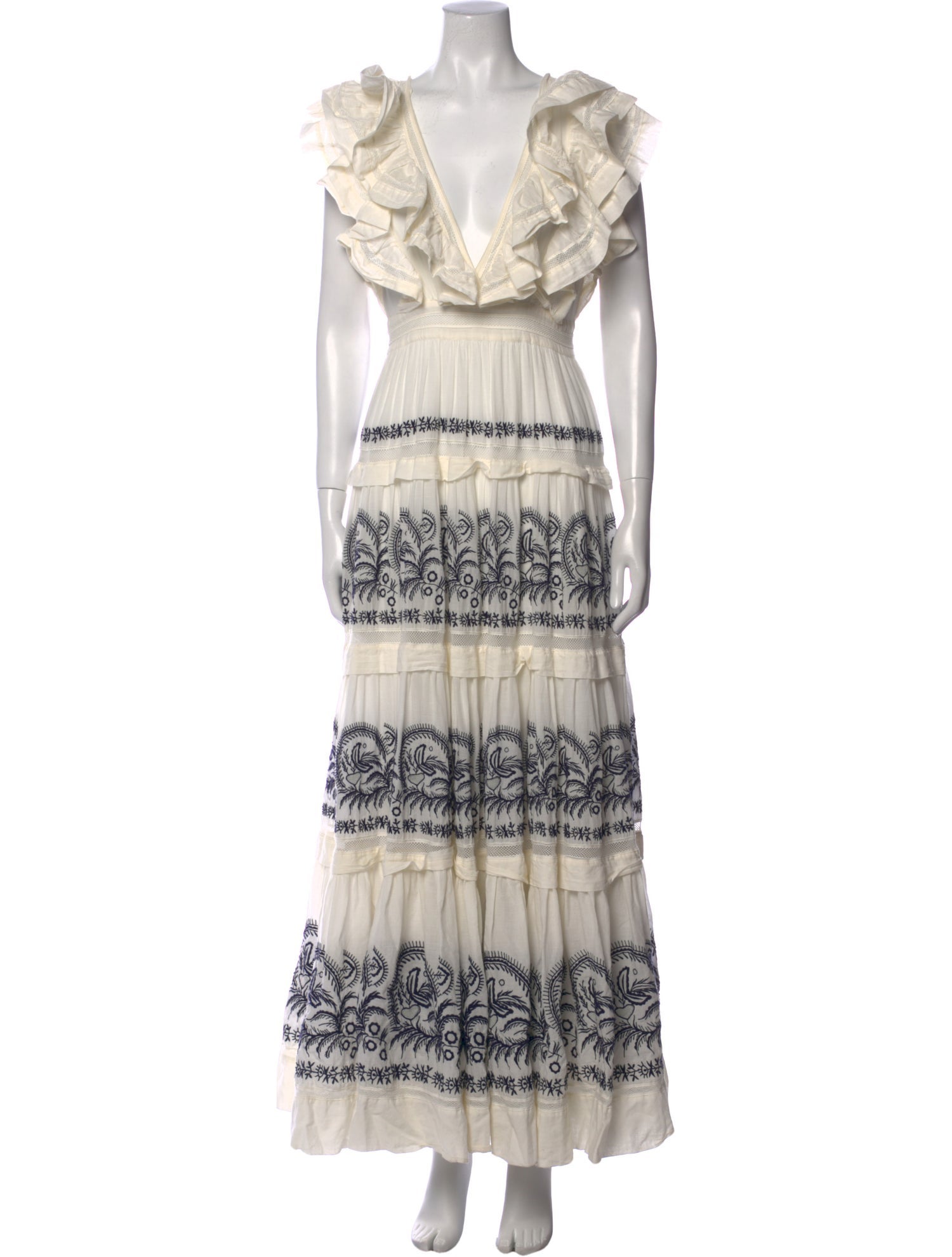 Ulla Johnson Printed Long Dress