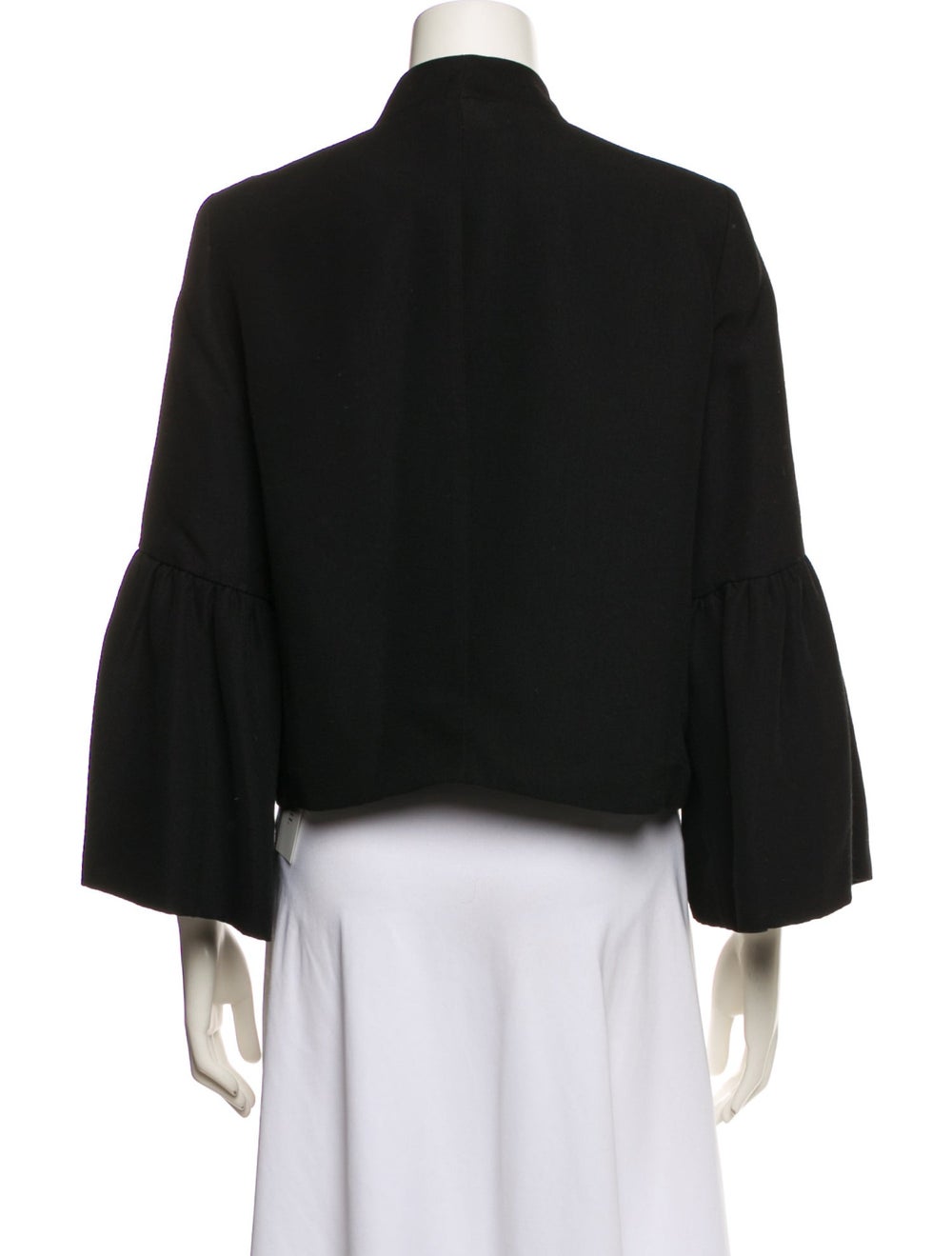 Ulla Johnson Jacket Black Ruffle Embellishment & … - image 3
