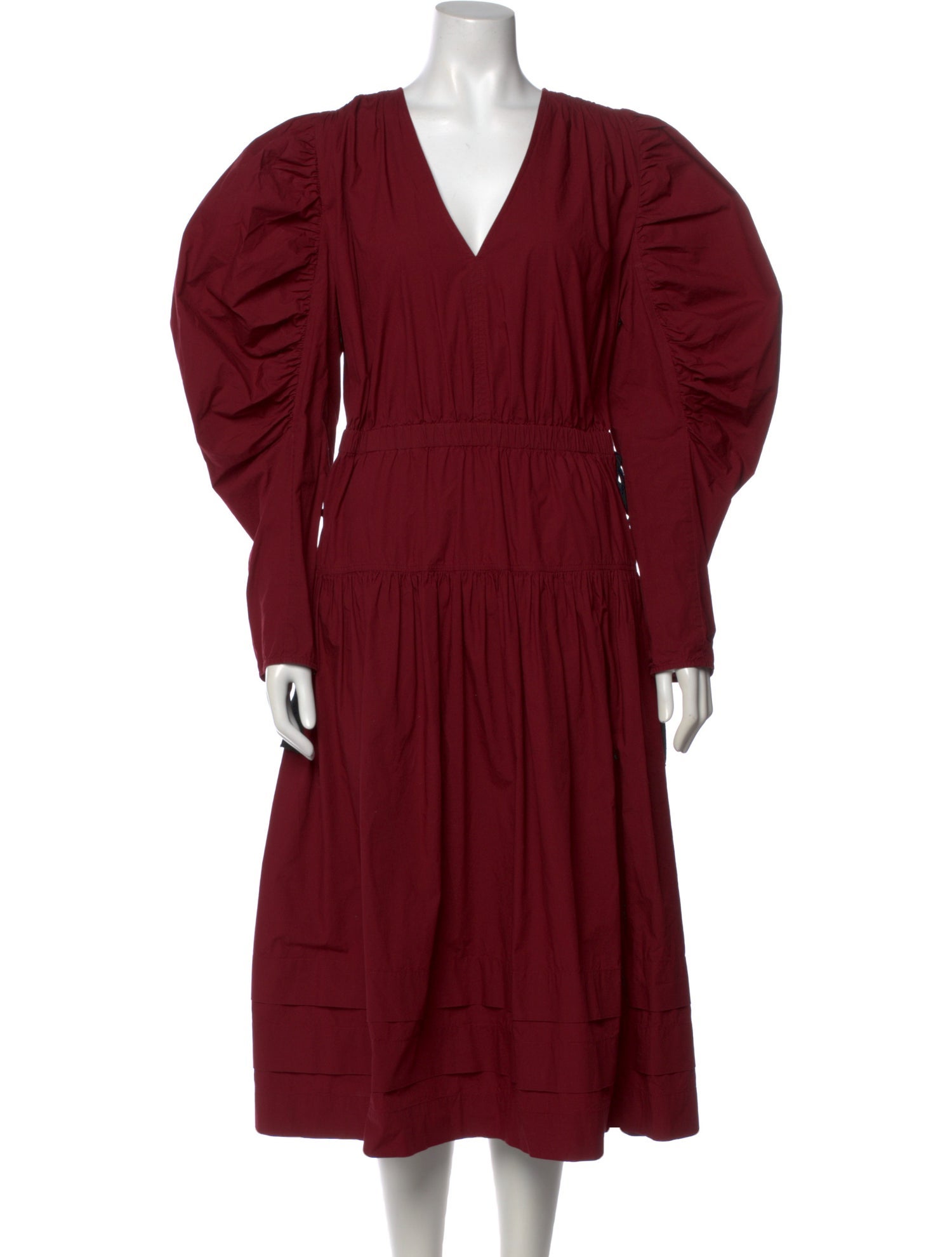 Ulla Johnson V-Neck Long Dress