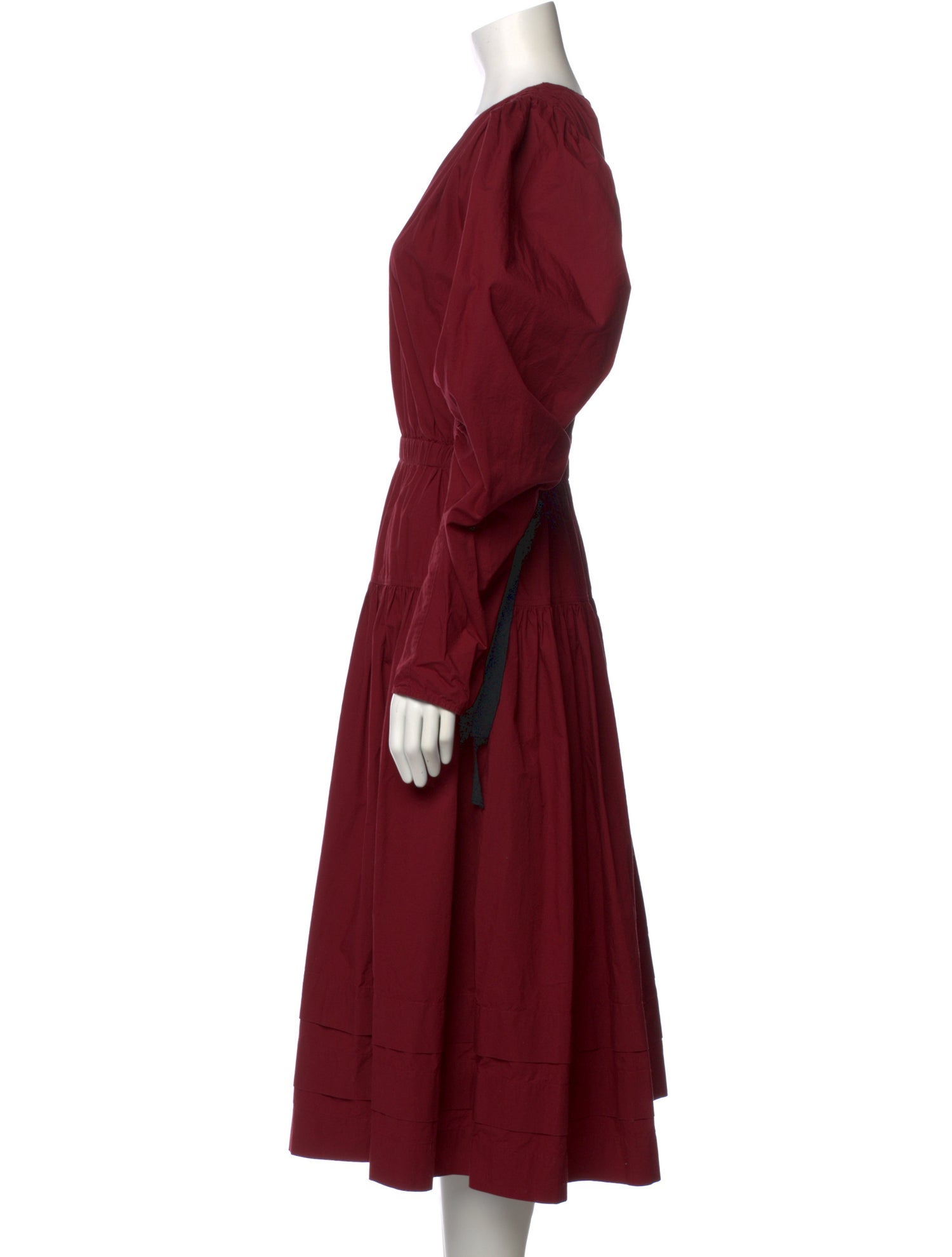 Ulla Johnson V-Neck Long Dress