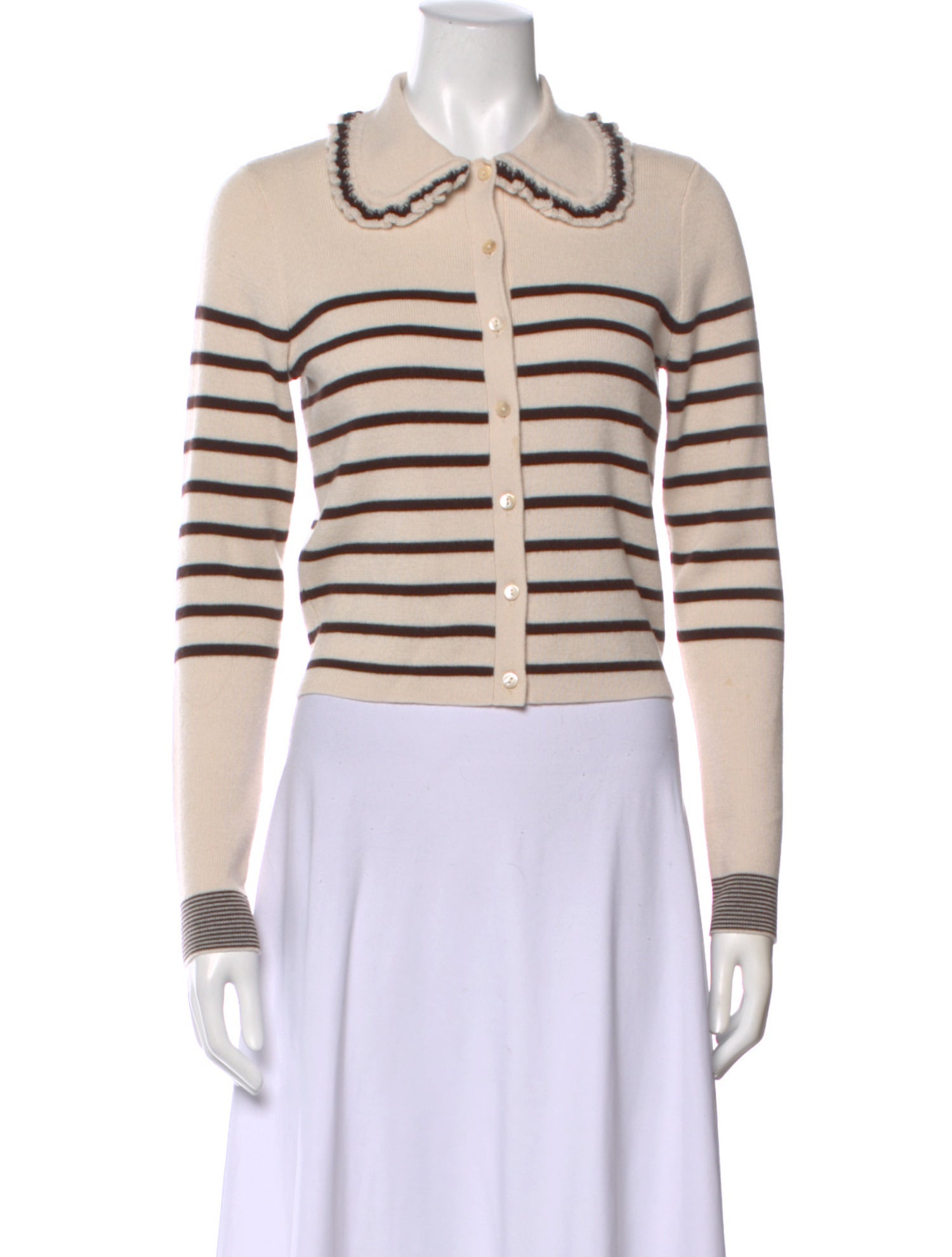 Ulla Johnson Merino Wool Striped Sweater